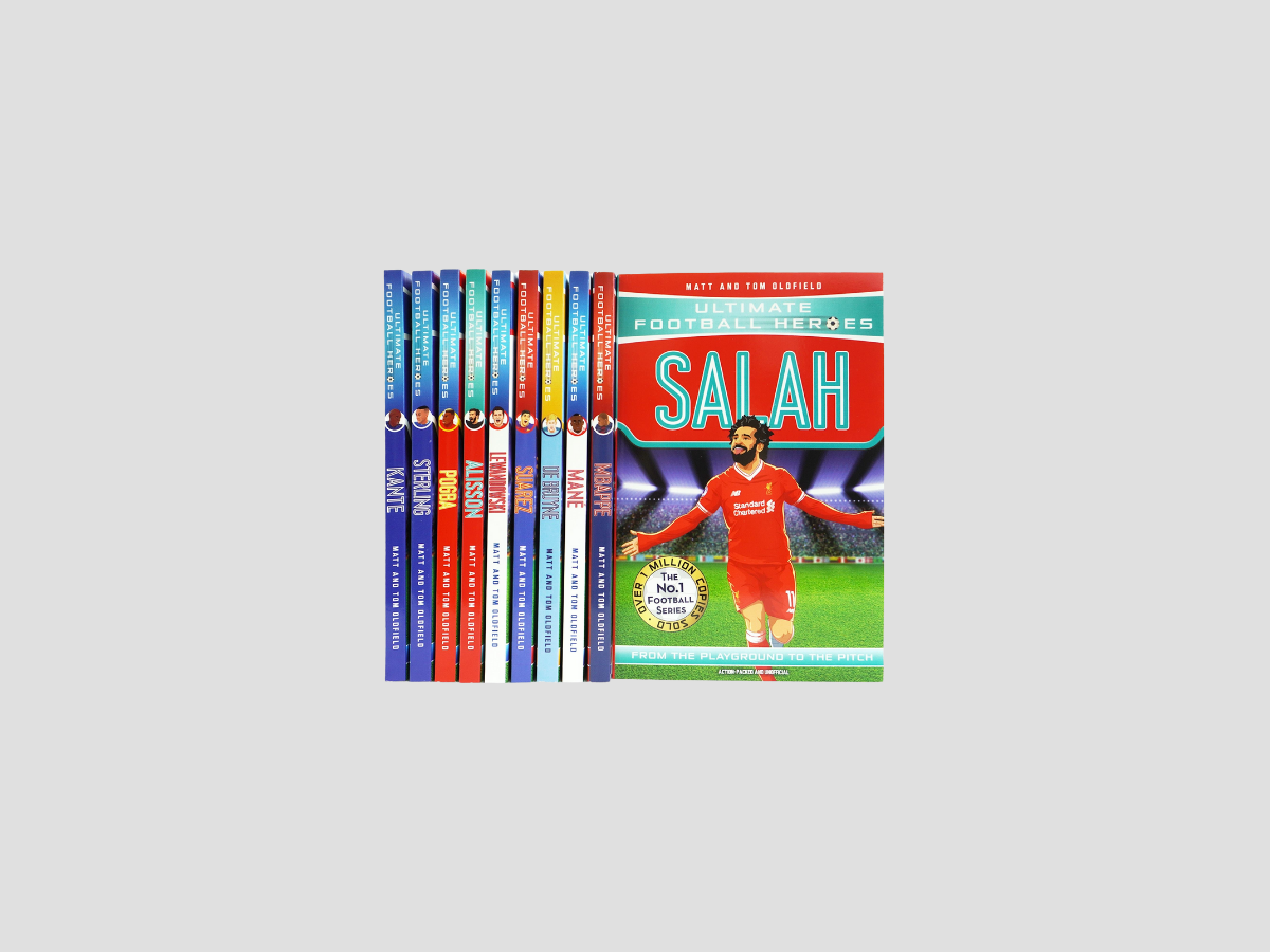 Ultimate Football Heroes Series 2 10 Books Collection Set - Ages 6-12 by Matt & Tom Oldfield; 9781789466546