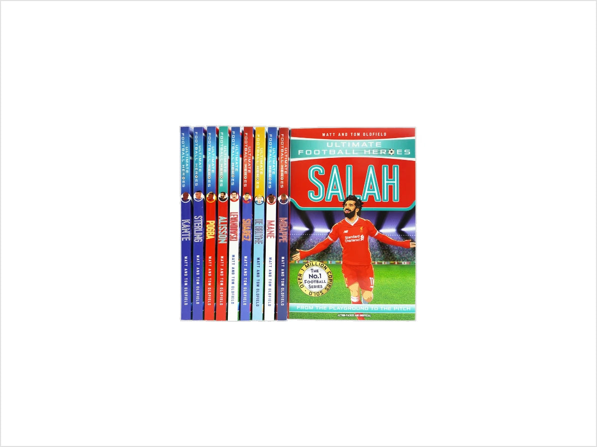 Ultimate Football Heroes Series 2 10 Books Collection Set - Ages 6-12