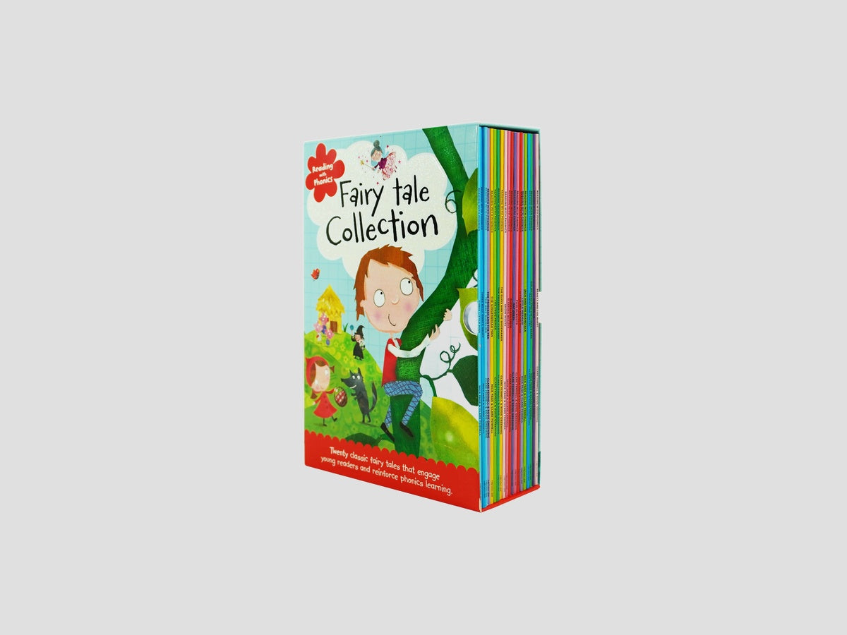 Reading with Phonics Fairy Tale Collection 20 Books Box Set - Age 5+ by Scholastic; 9781789472554