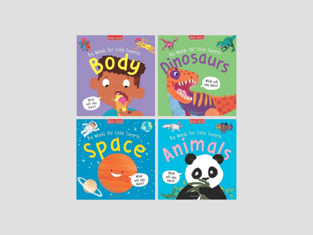 Big Words for Little Experts 4 Books Collection - Ages 2+