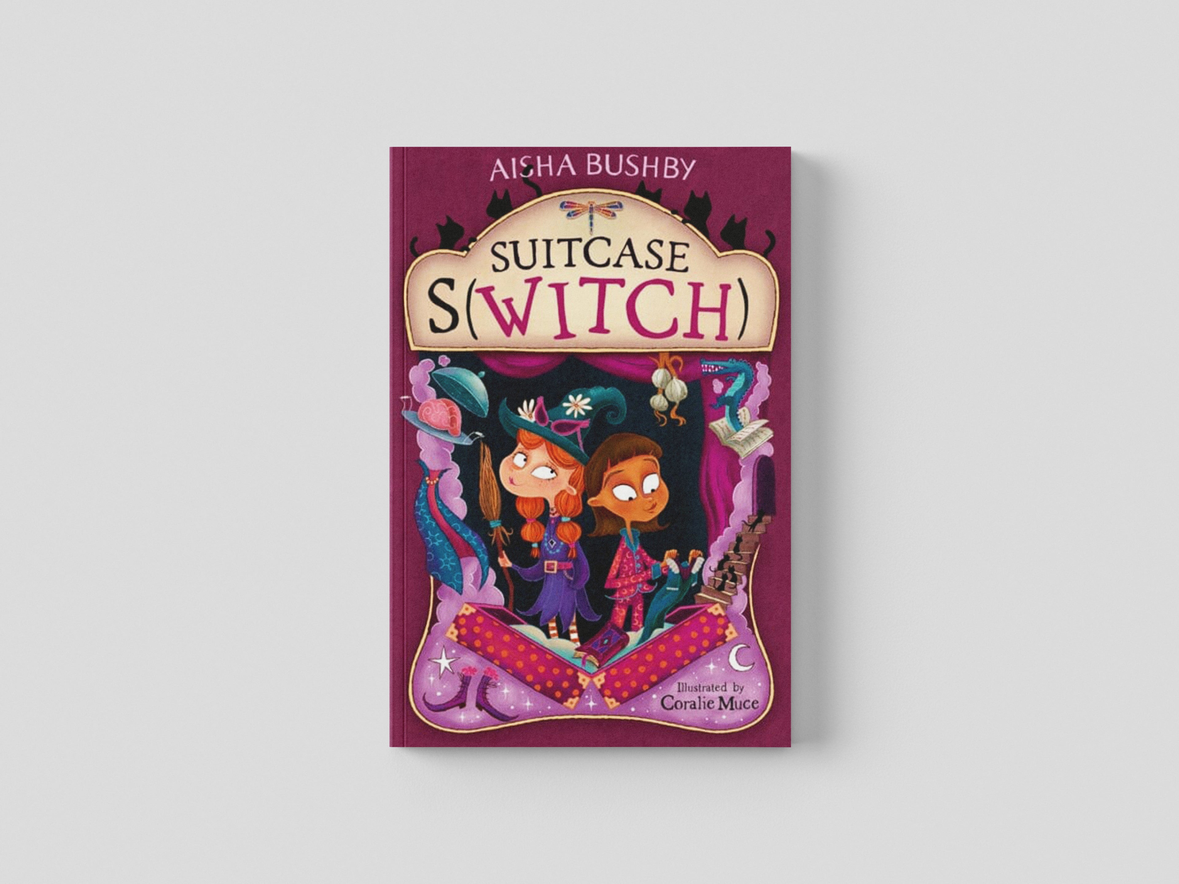 Suitcase S(witch) by Aisha Bushby; 9781800901766