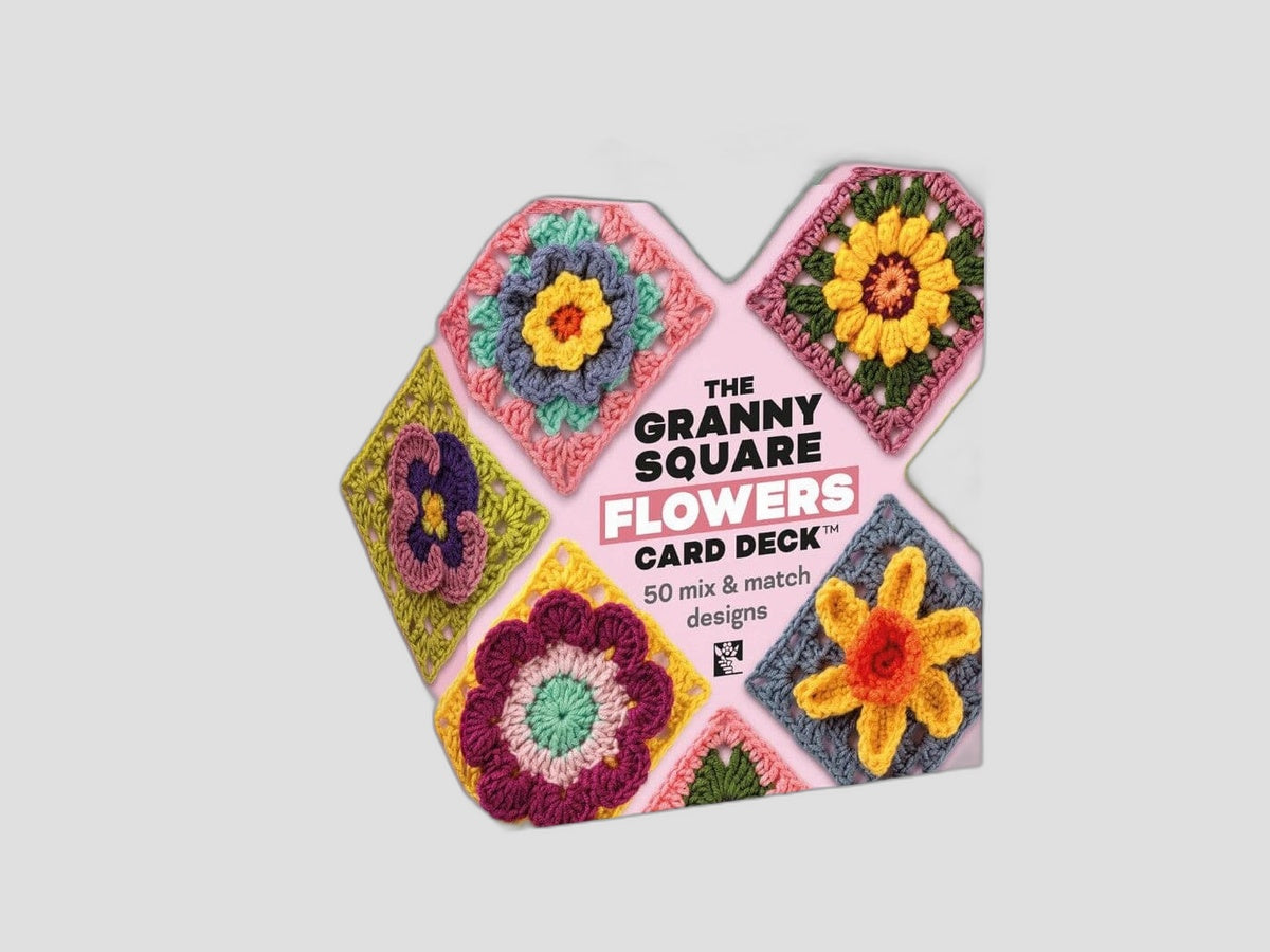 The Granny Square Flowers Card Deck™ by Search Press Ltd; 9781800923065