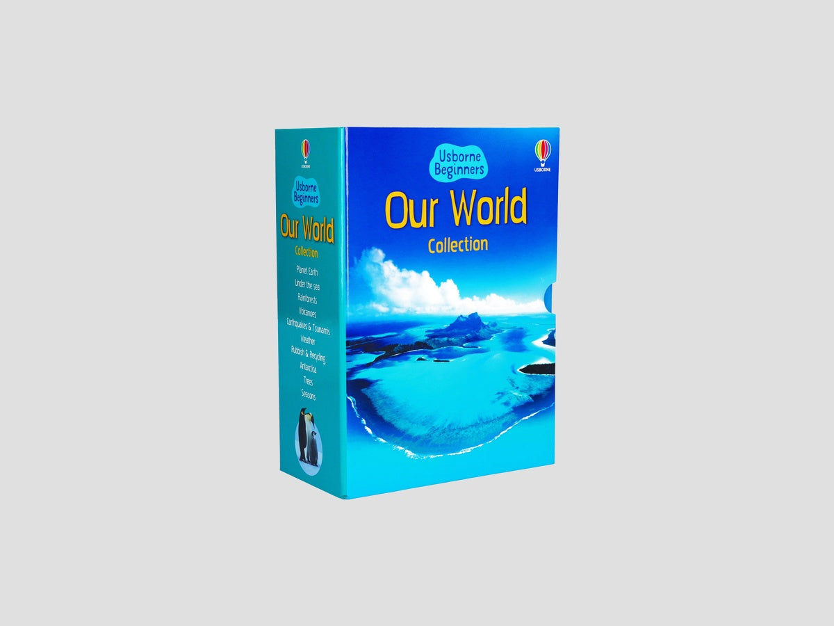 Usborne Beginners Our World Series 10 Books Collection by Usborne Publishing Ltd; 9781801310222