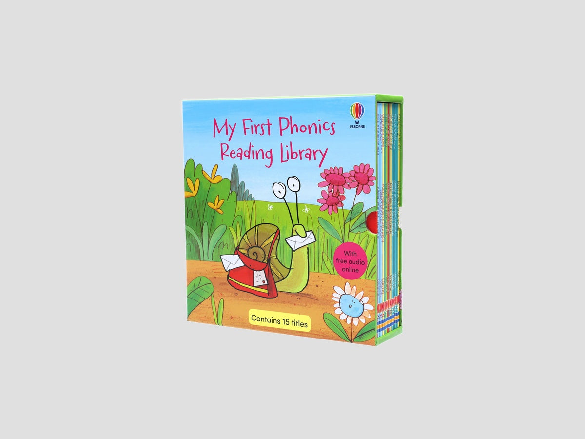 Usborne First Phonics Reading Library 15 Books - Ages 0-5 by Usborne Publishing Ltd; 9781801311250