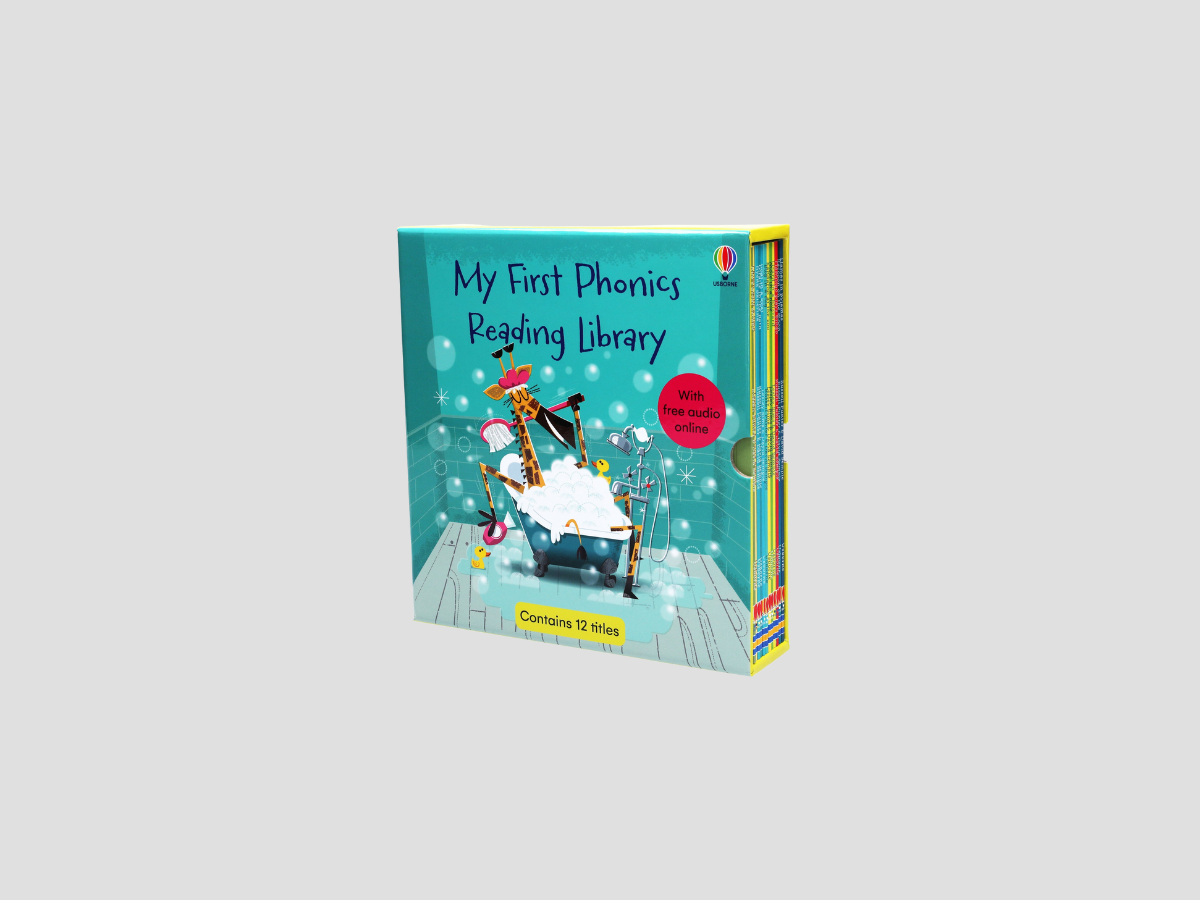 Usborne My First Phonics Reading Library 12 Books Collection - Ages 0-5 by Usborne Publishing Ltd; 9781801311267