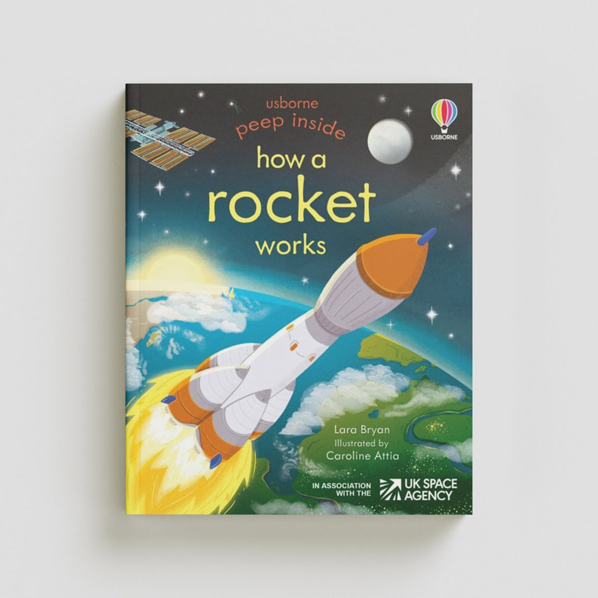 Peep Inside How a Rocket Works by Usborne Publishing Ltd; 9781801311823