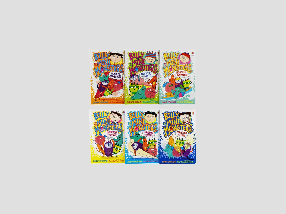 Billy and The Mini Monsters 6 Books Collection by Usborne Publishing Ltd; 9781801314404
