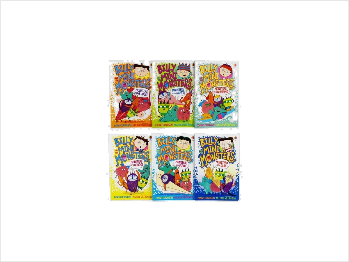 Billy and The Mini Monsters 6 Books Collection