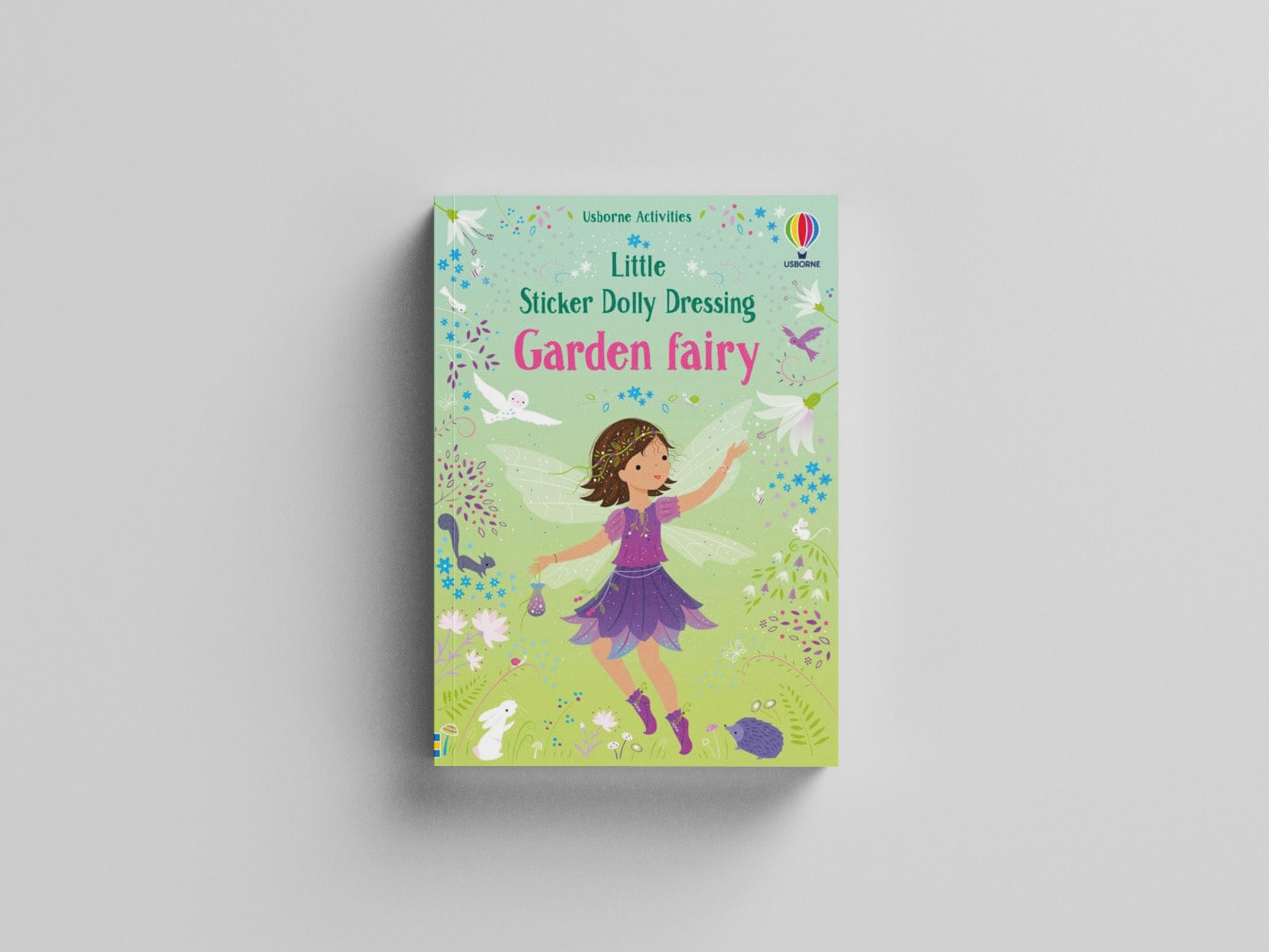 Little Sticker Dolly Dressing Garden Fairy by Fiona Watt; 9781801314879