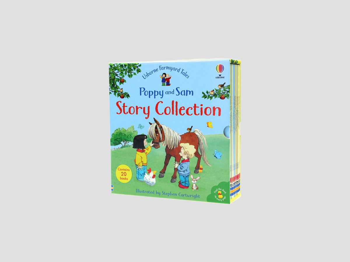 Usborne Farmyard Tales Poppy and Sam Story Collection 20 Books Set - Ages 2-6 by Usborne Publishing Ltd; 9781801316262
