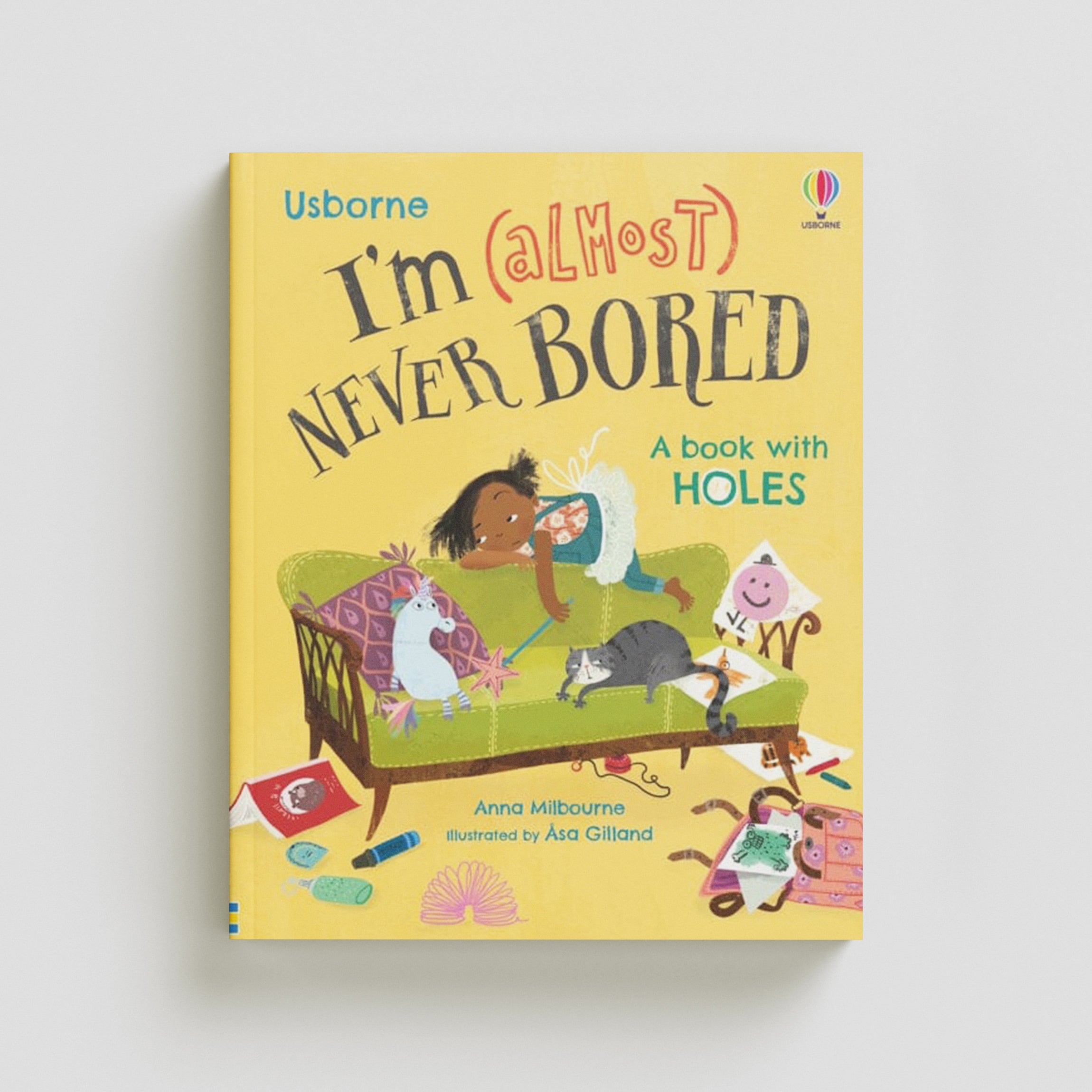 I'm (Almost) Never Bored by Usborne Publishing Ltd; 9781801319829
