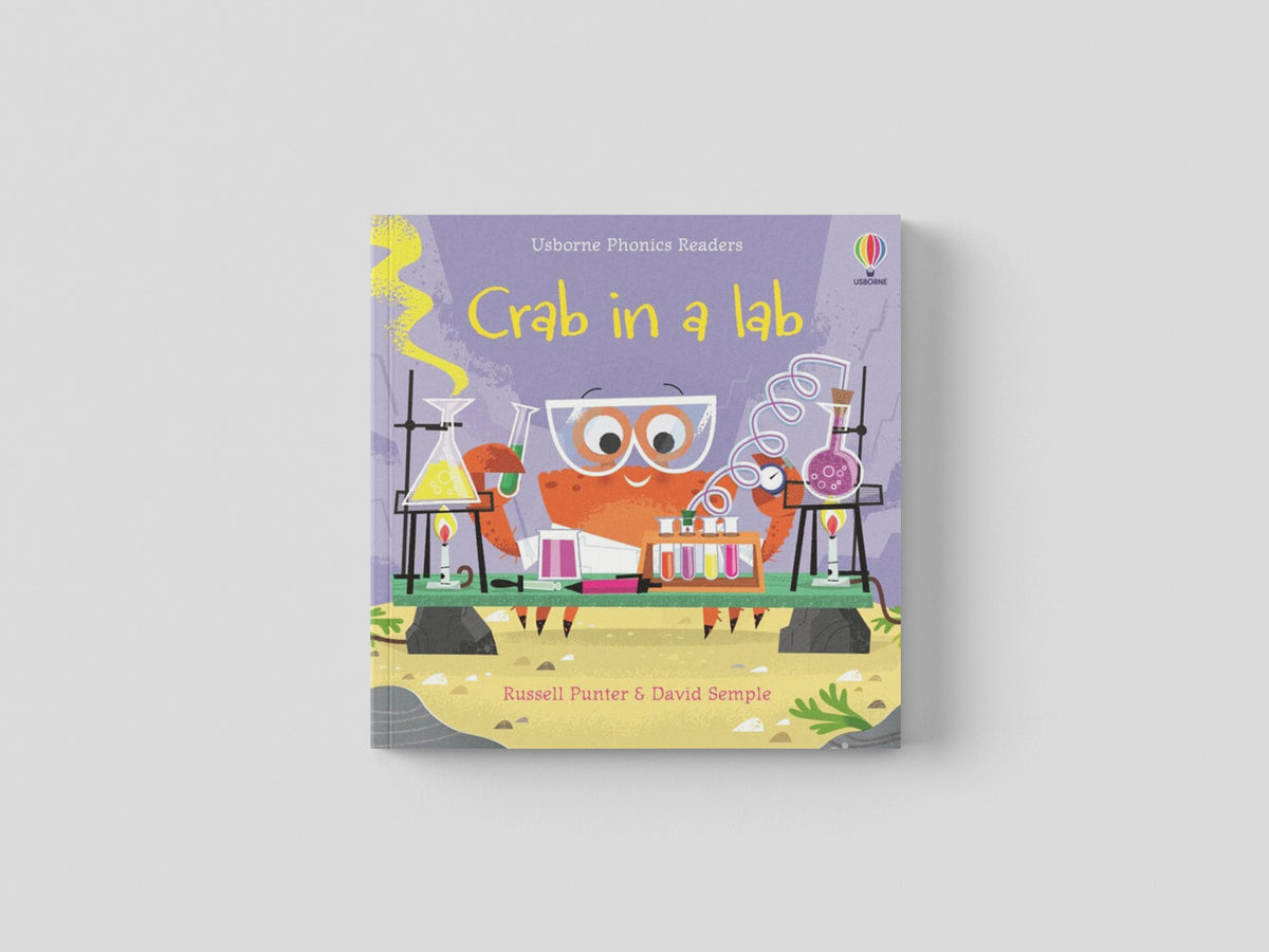 Crab in a lab by Russell Punter; 9781801319874