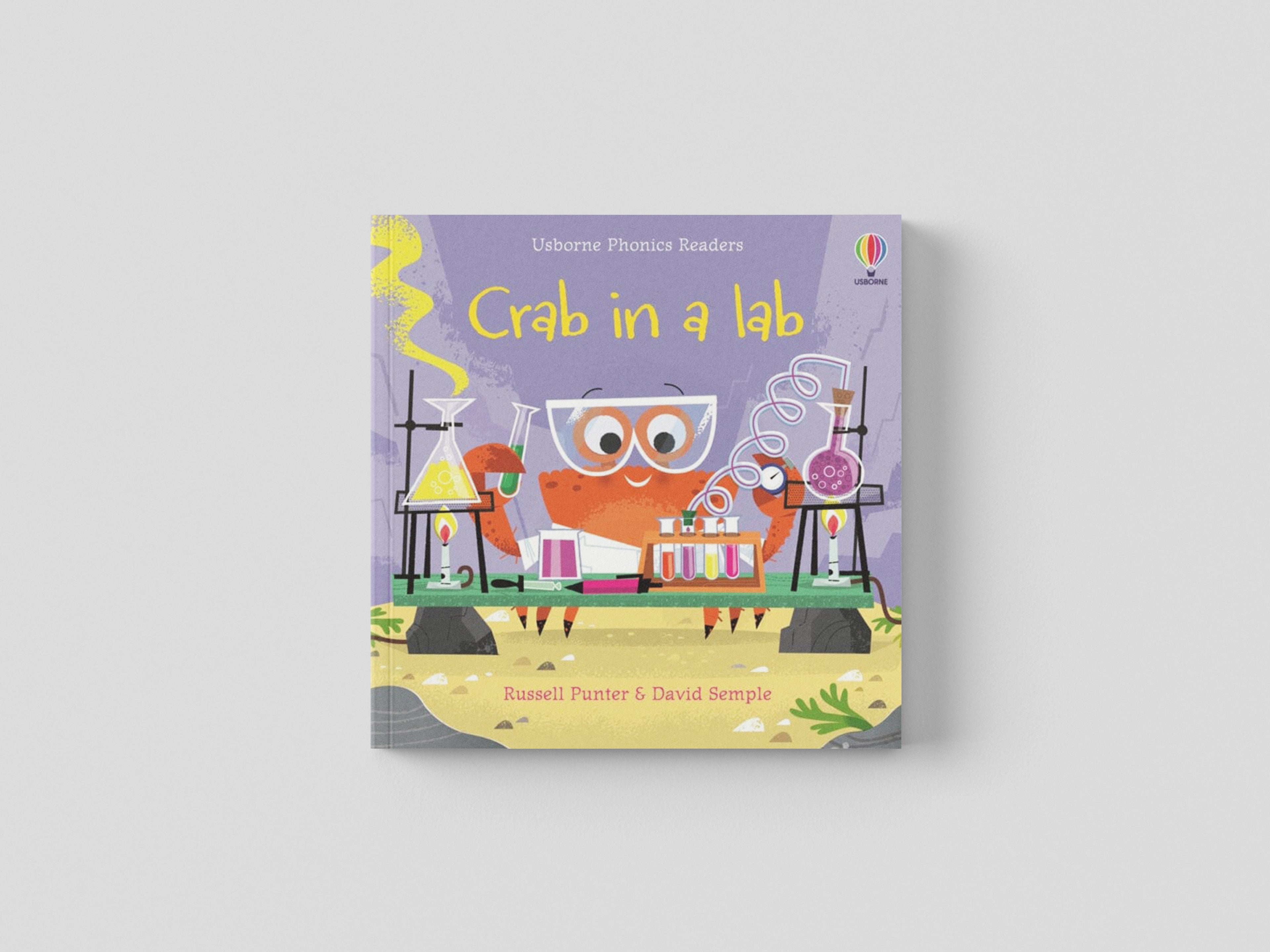 Crab in a lab by Russell Punter; 9781801319874