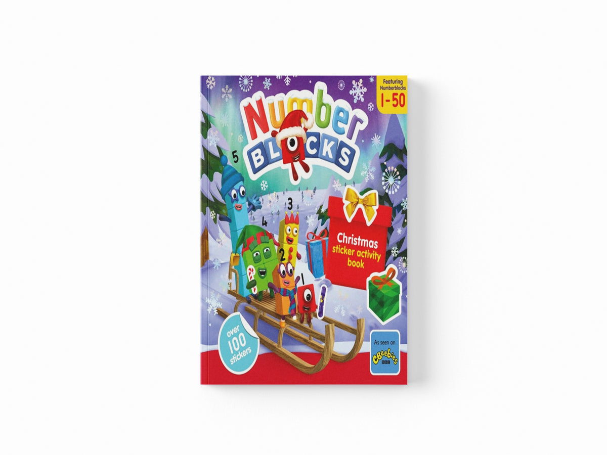 Numberblocks Christmas Sticker Fun