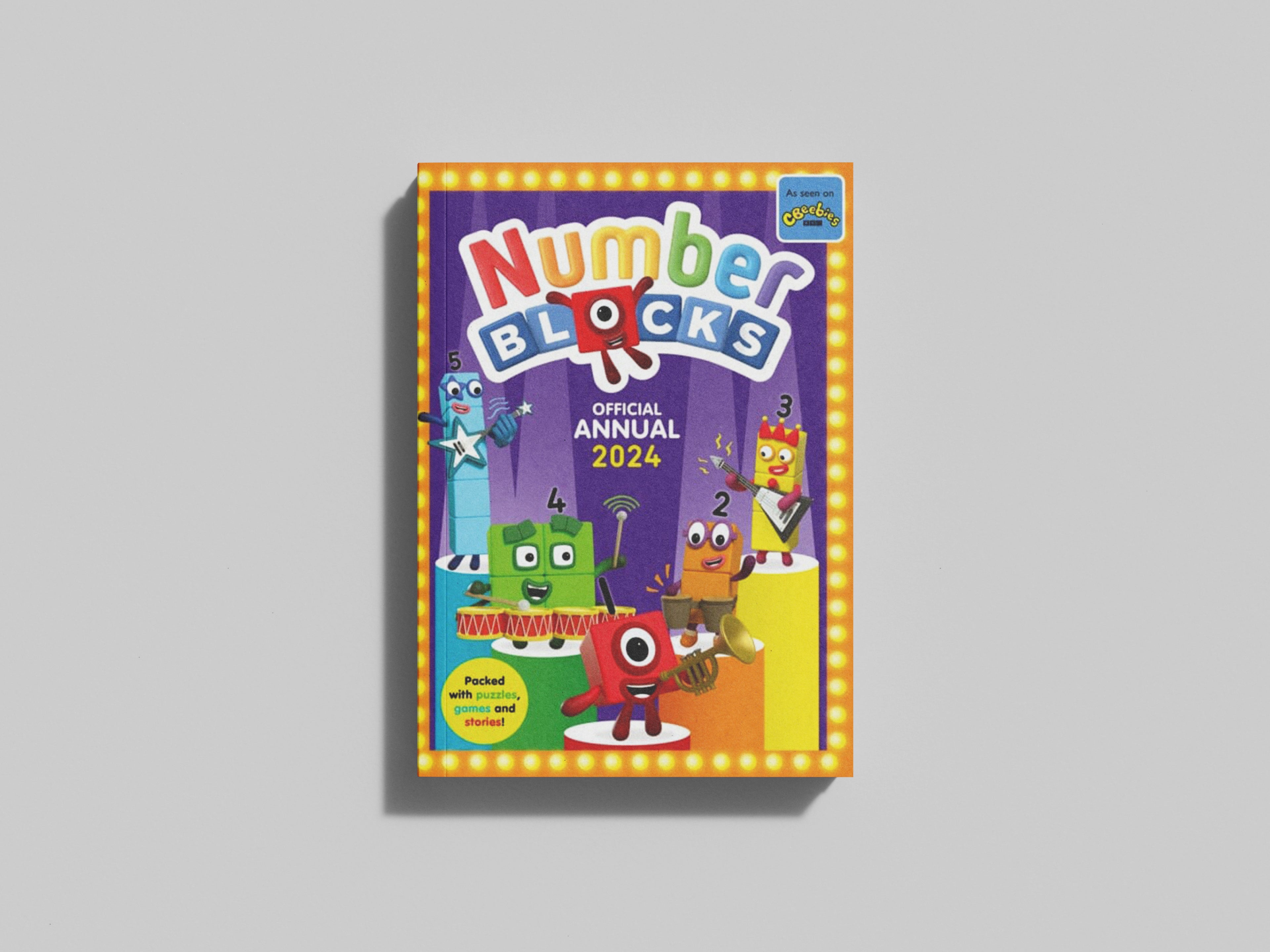 Numberblocks Annual 2024 by Numberblocks; 9781802630725