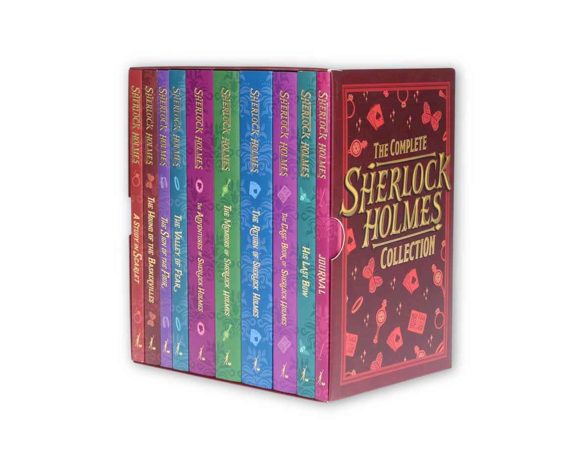 The Complete Collection of Sherlock Holmes 10 Books Box Set by Sweet Cherry Publishing; 9781802631043