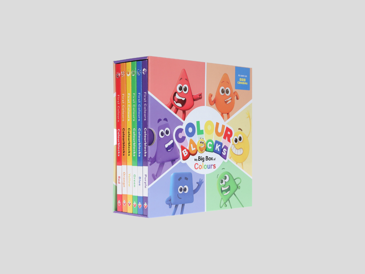 Colourblocks: My Big Box of Colours 6 Books Collection Set - Ages 3-6 by Sweet Cherry Publishing; 9781802632538