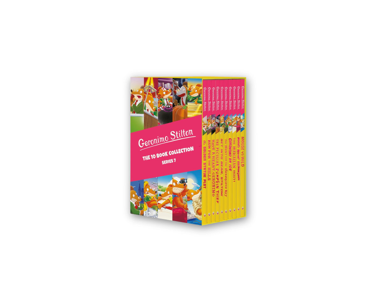 Geronimo Stilton The Illustrated 10 Book Collection (Series 7) Box Set - Ages 5-8 by Sweet Cherry Publishing; 9781802633092