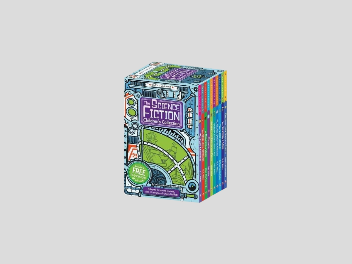 The Science Fiction Children's Classics Collection Illustrated 10 Book Box Set - Ages 7-9 by Sweet Cherry Publishing; 9781802635195