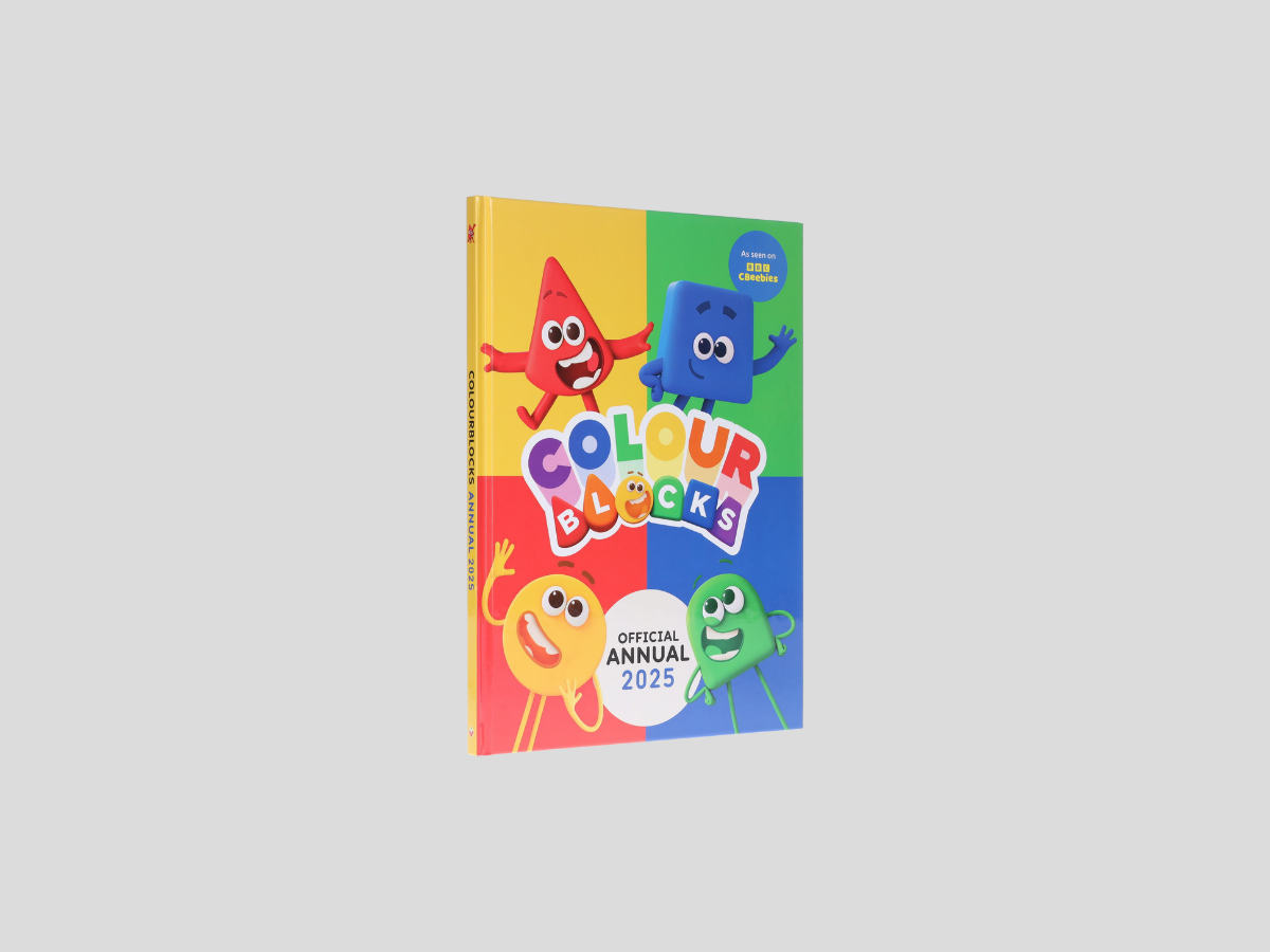 Colourblocks Annual 2025: Ages 3-5 by Sweet Cherry Publishing; 9781802635485