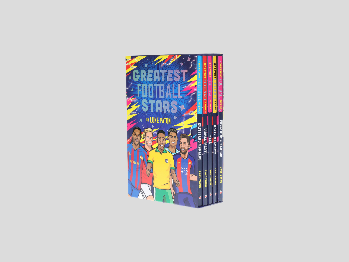 The Greatest Football Stars Series: 5 Books Collection Box Set - Ages 7-9 by Sweet Cherry Publishing; 9781802635621