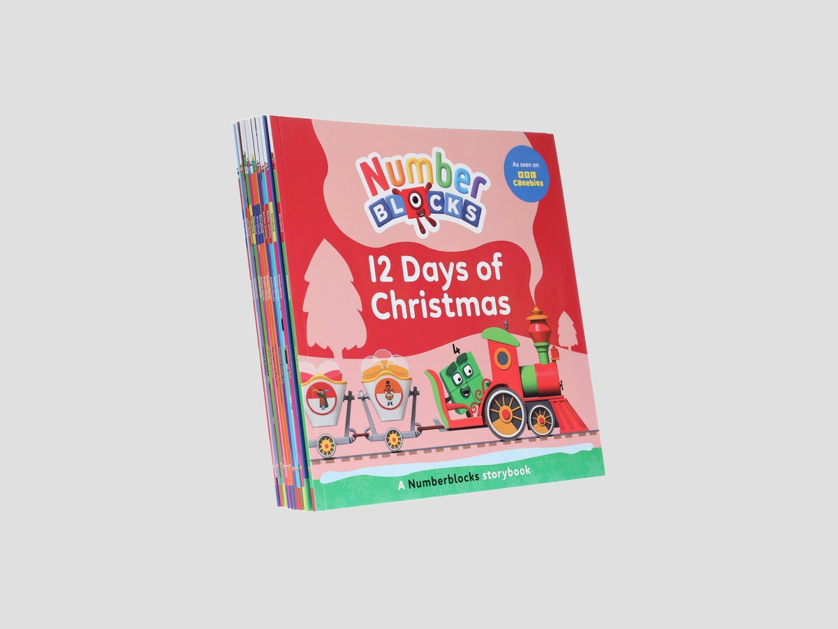 Numberblocks, Alphablocks and Colourblocks Christmas Countdown Collection 10 Books Set - Ages 3+ by Sweet Cherry Publishing; 9781802636611