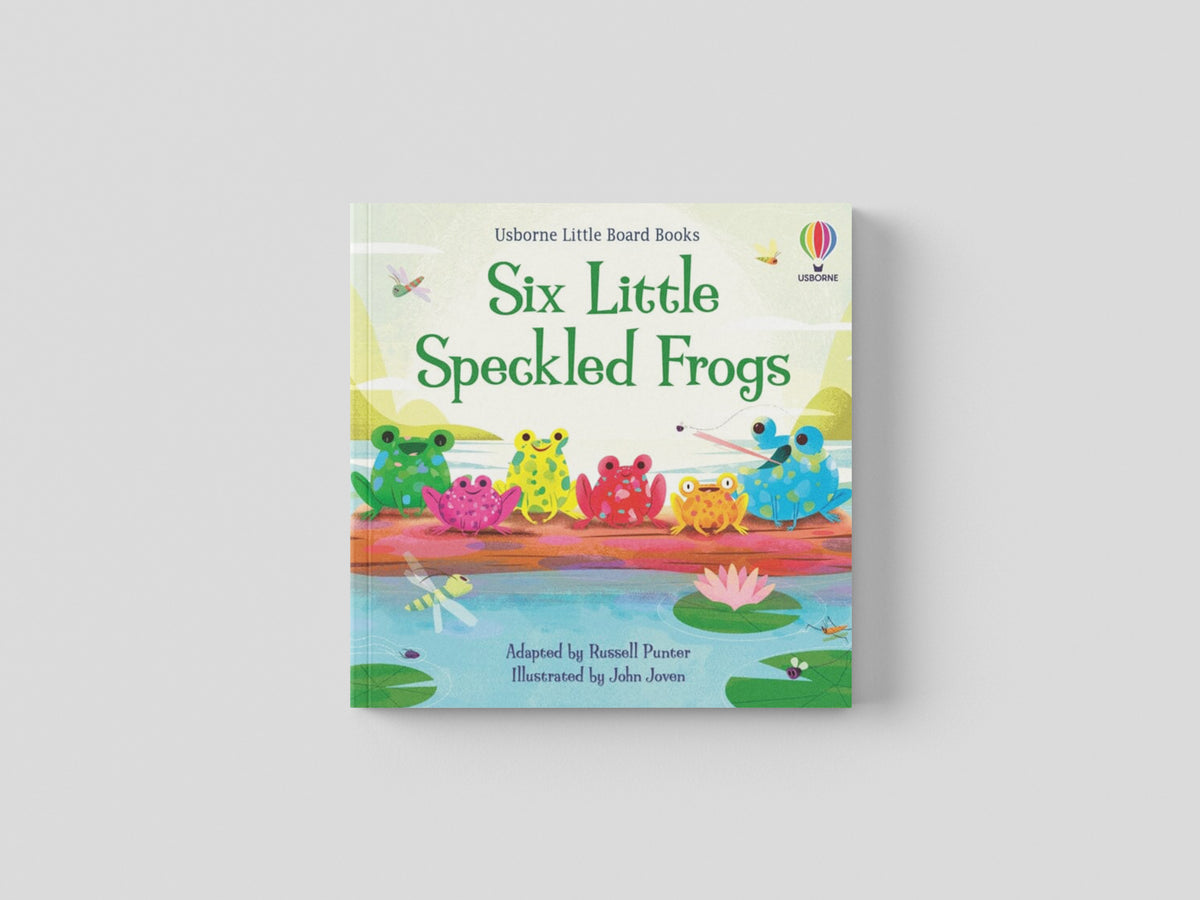 Six Little Speckled Frogs by Russell Punter; 9781803702698