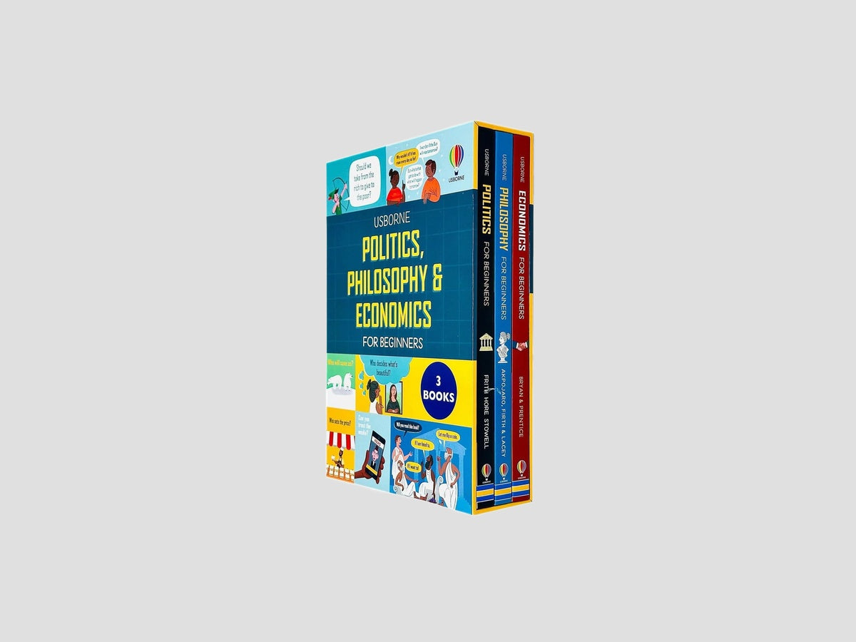 Usborne For Beginners Series: Politics, Philosophy and Economics Collection by Usborne Publishing Ltd; 9781803704333
