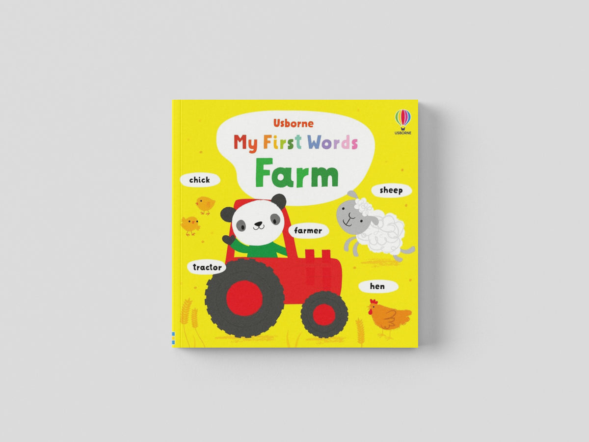 My First Words Farm by Usborne Publishing Ltd; 9781803705446
