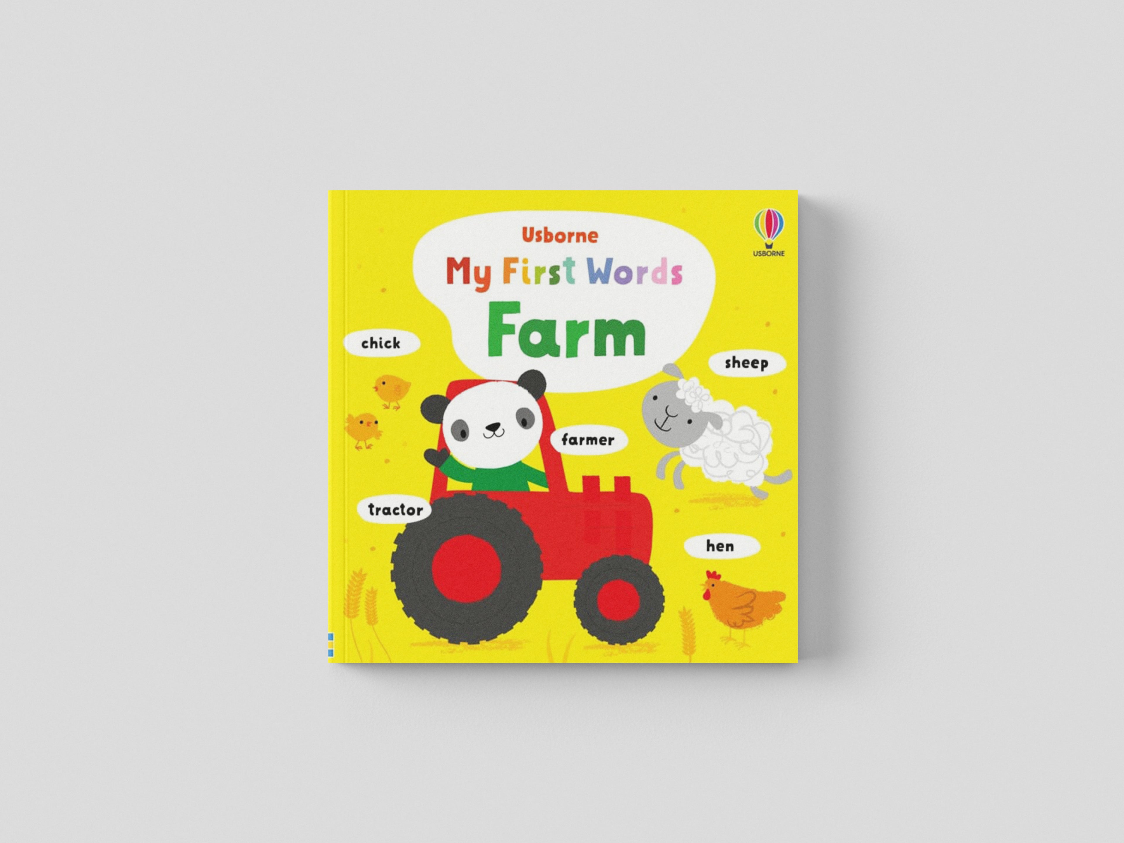 My First Words Farm by Usborne Publishing Ltd; 9781803705446