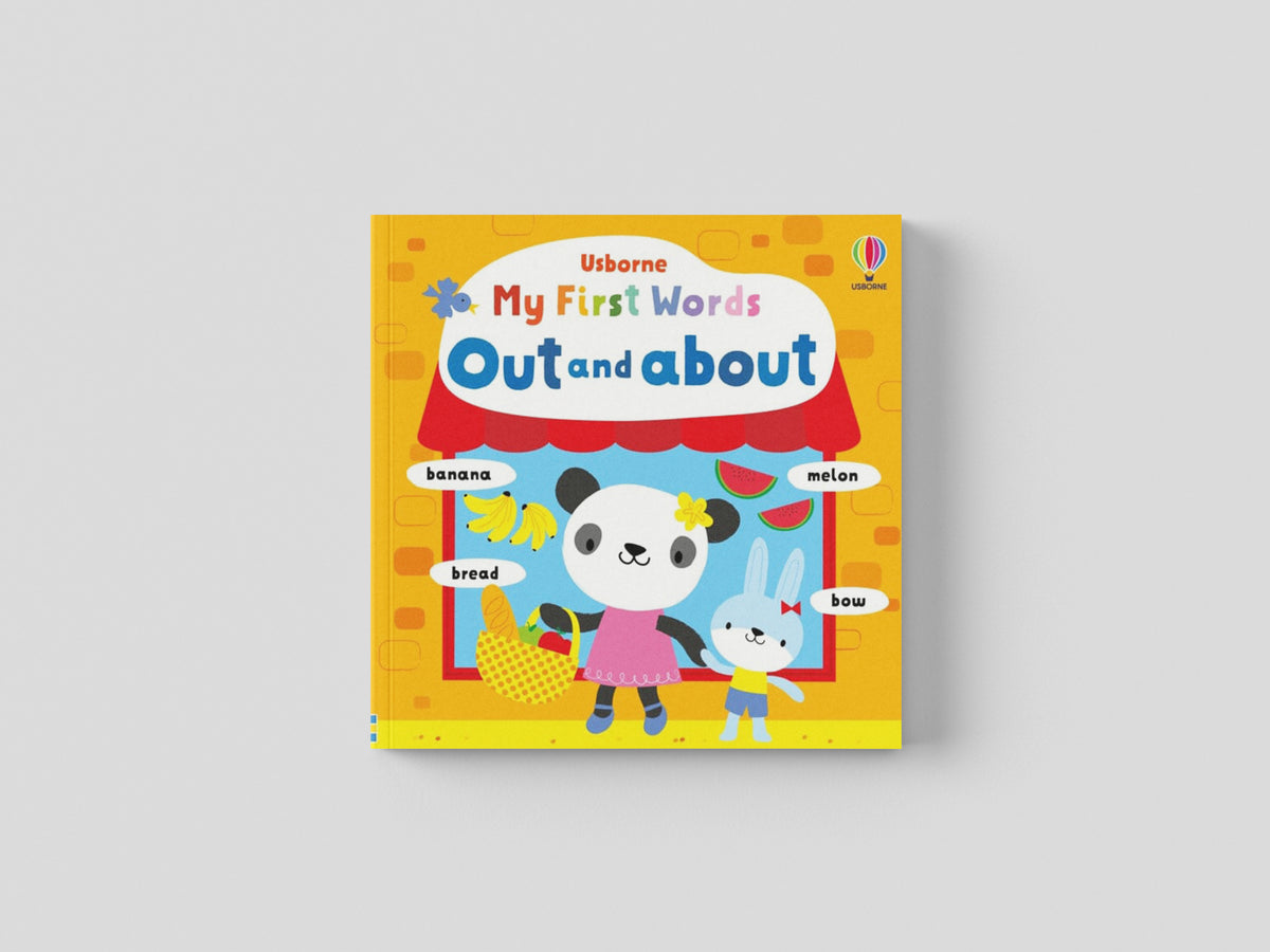 My First Words Out and About by Fiona Watt; 9781803705477