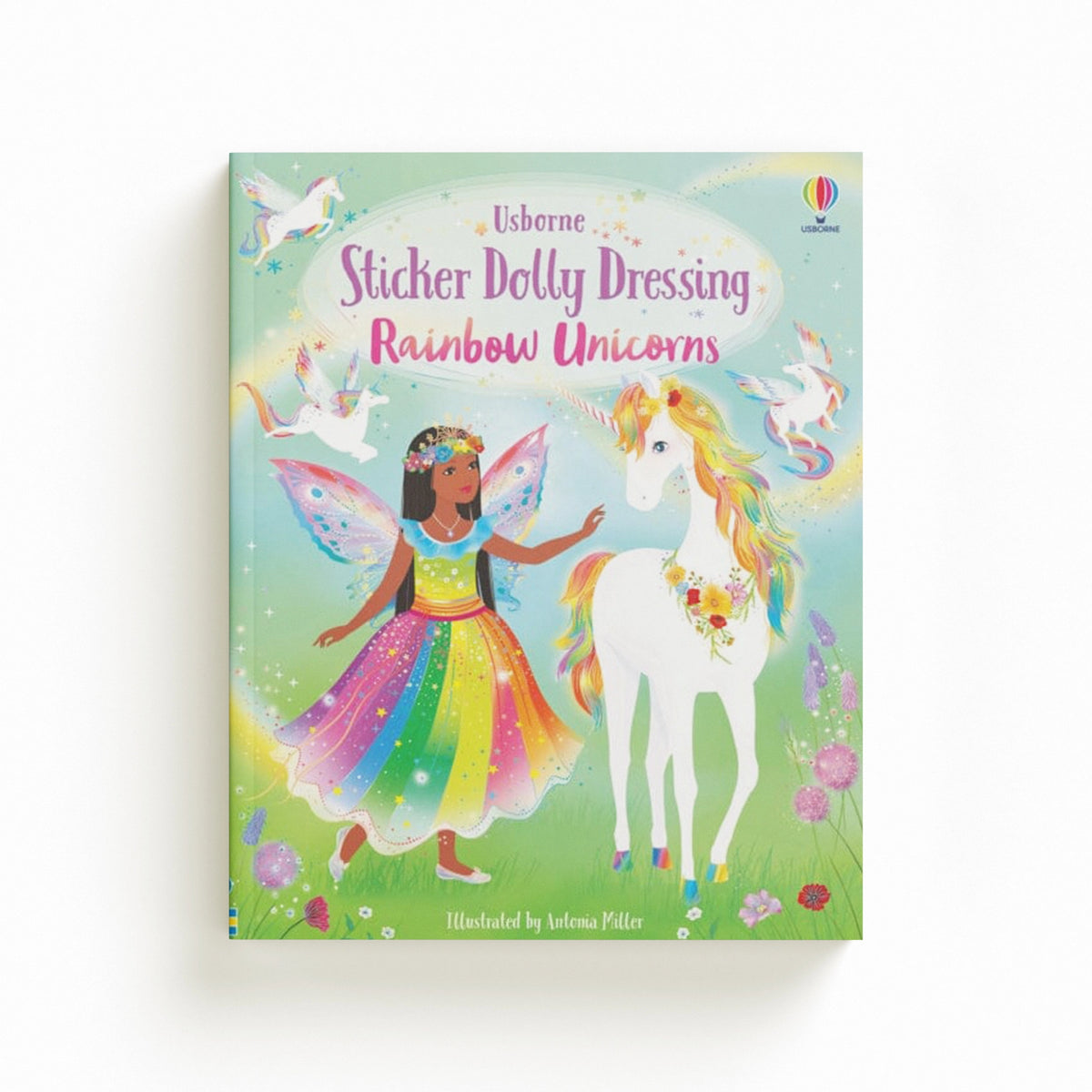 Sticker Dolly Dressing Rainbow Unicorns Fox & Fable UK Sticker Dolly Dressing Rainbow Unicorns Fox & Fable UK