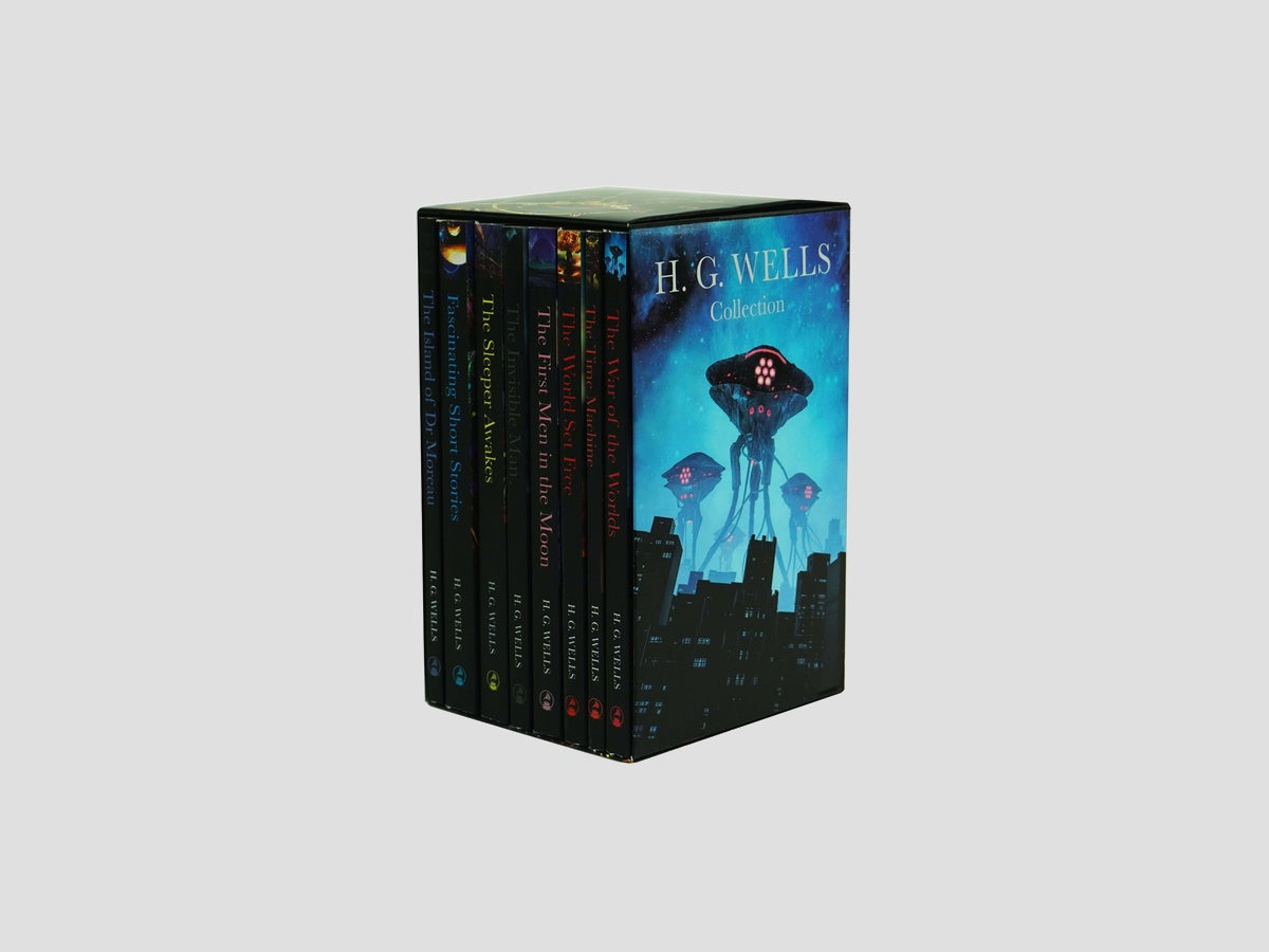 H. G. Wells Collection 8 Books Box Set by Classic Editions; 9781804451113