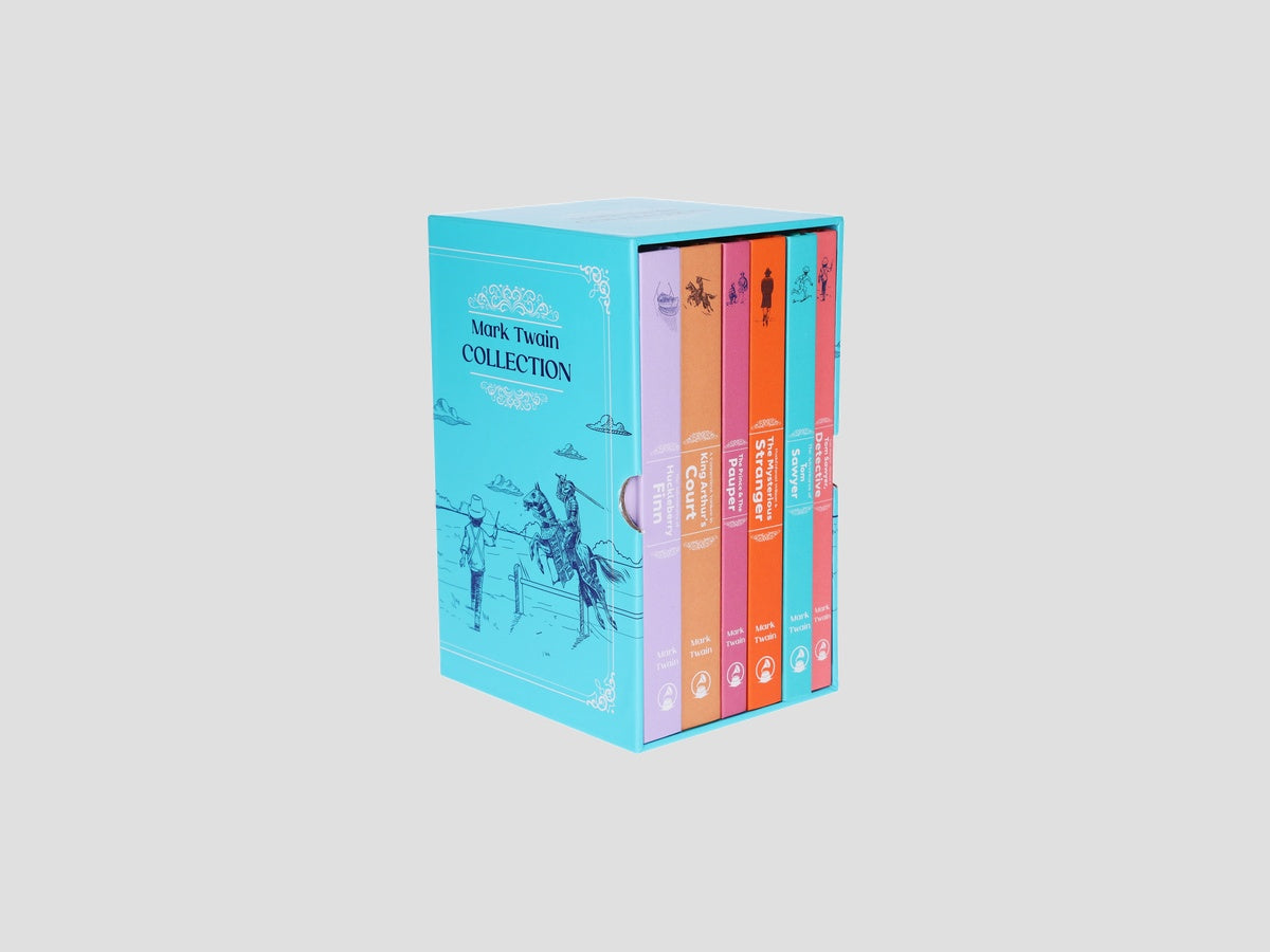 The Mark Twain Deluxe 6 Books Collection by Classic Editions; 9781804455548