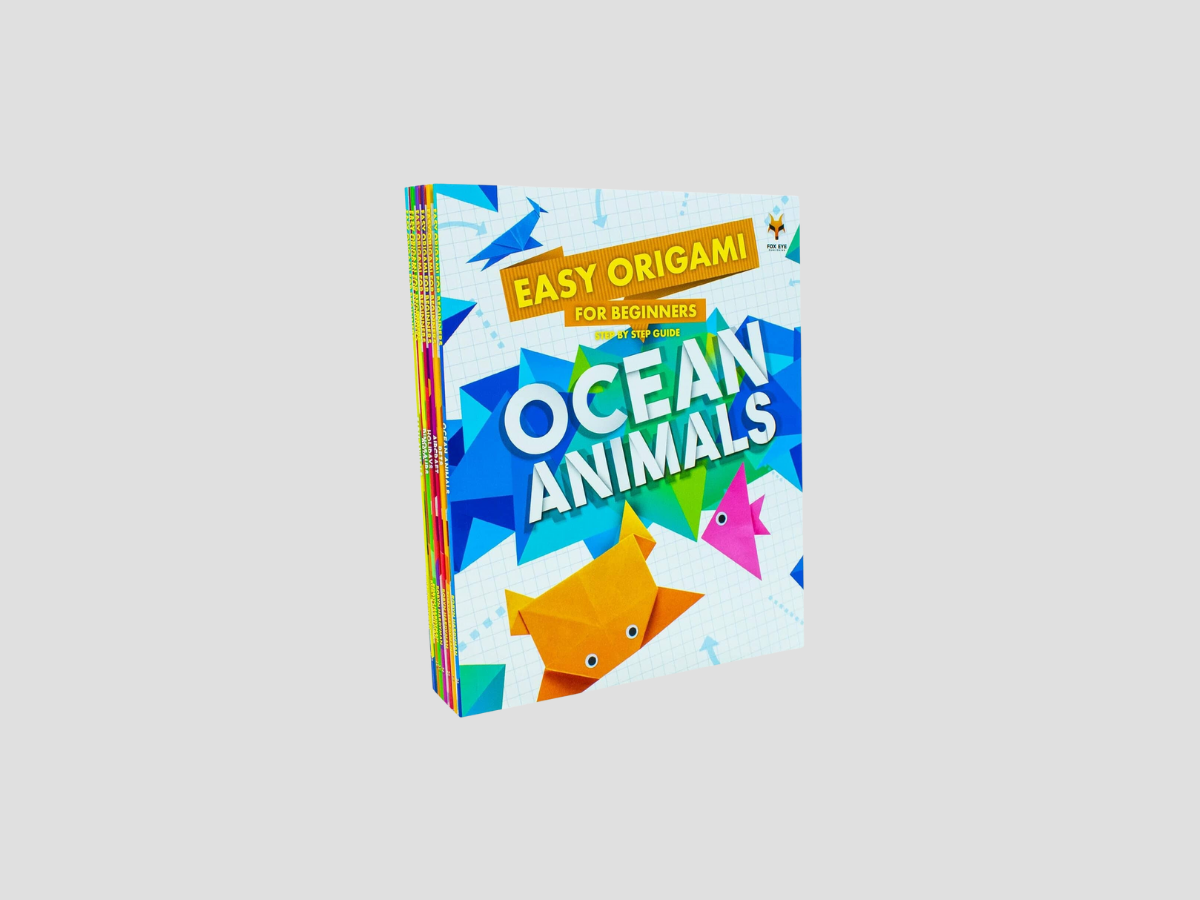 Easy Origami For Beginners Series Step By Step Guide 8 Books Collection Set - Ages 8-13 by Fox Eye Publishing; 9781804455623