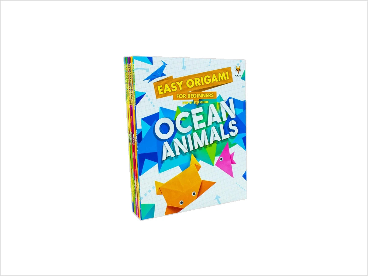 Easy Origami For Beginners Series Step By Step Guide 8 Books Collection Set - Ages 8-13