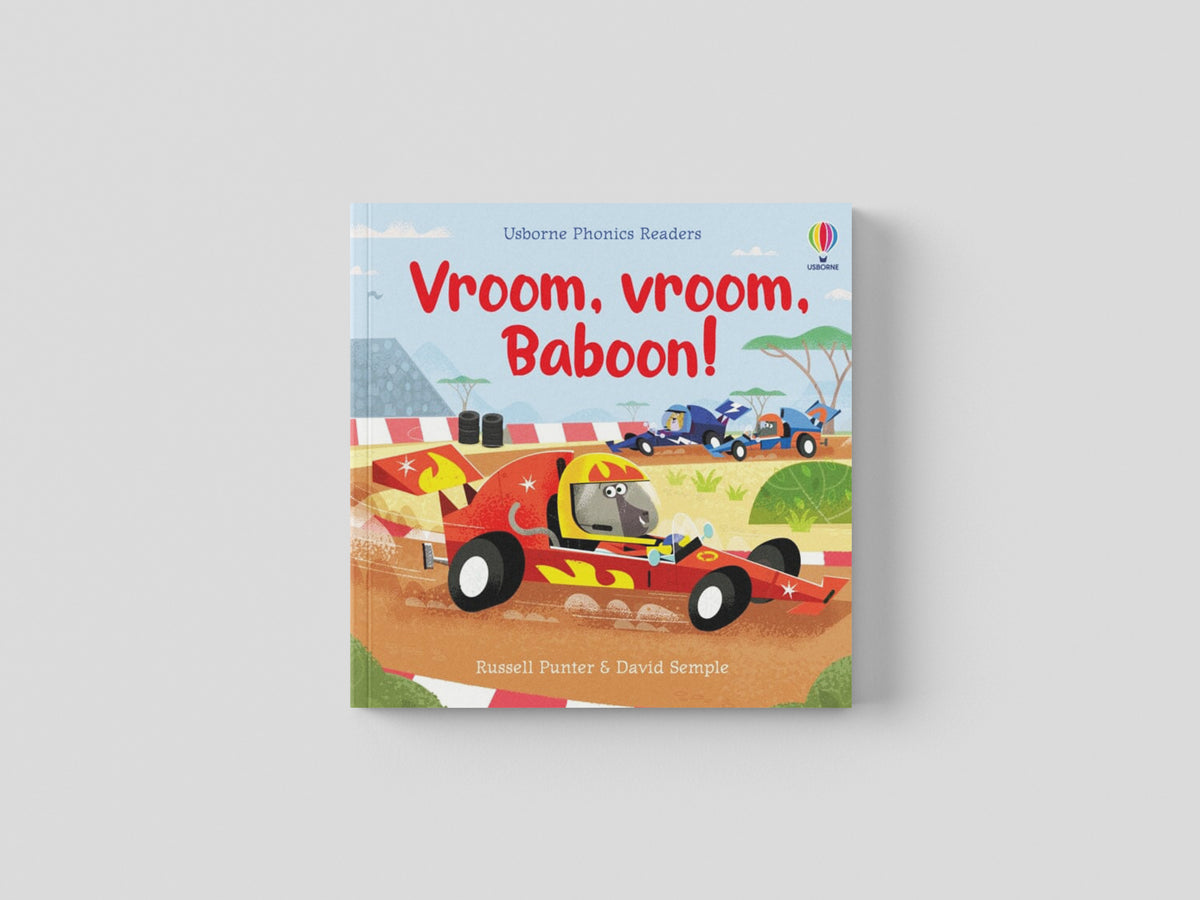 Vroom, vroom, Baboon! by Russell Punter; 9781805072171