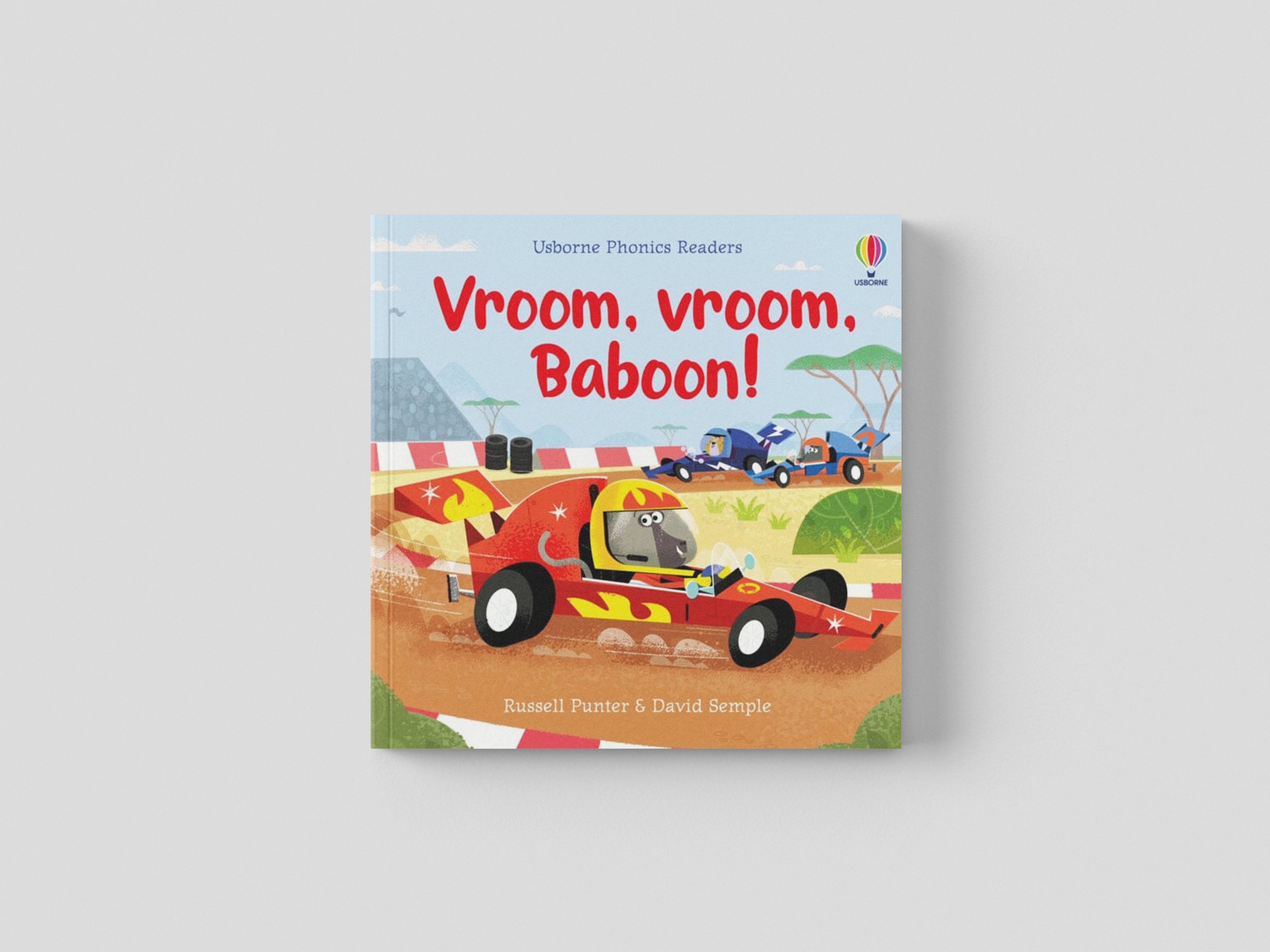 Vroom, vroom, Baboon! by Russell Punter; 9781805072171