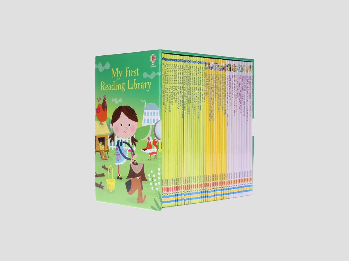 My First Reading Library 50 Books Collection by Usborne Publishing Ltd; 9781805073352
