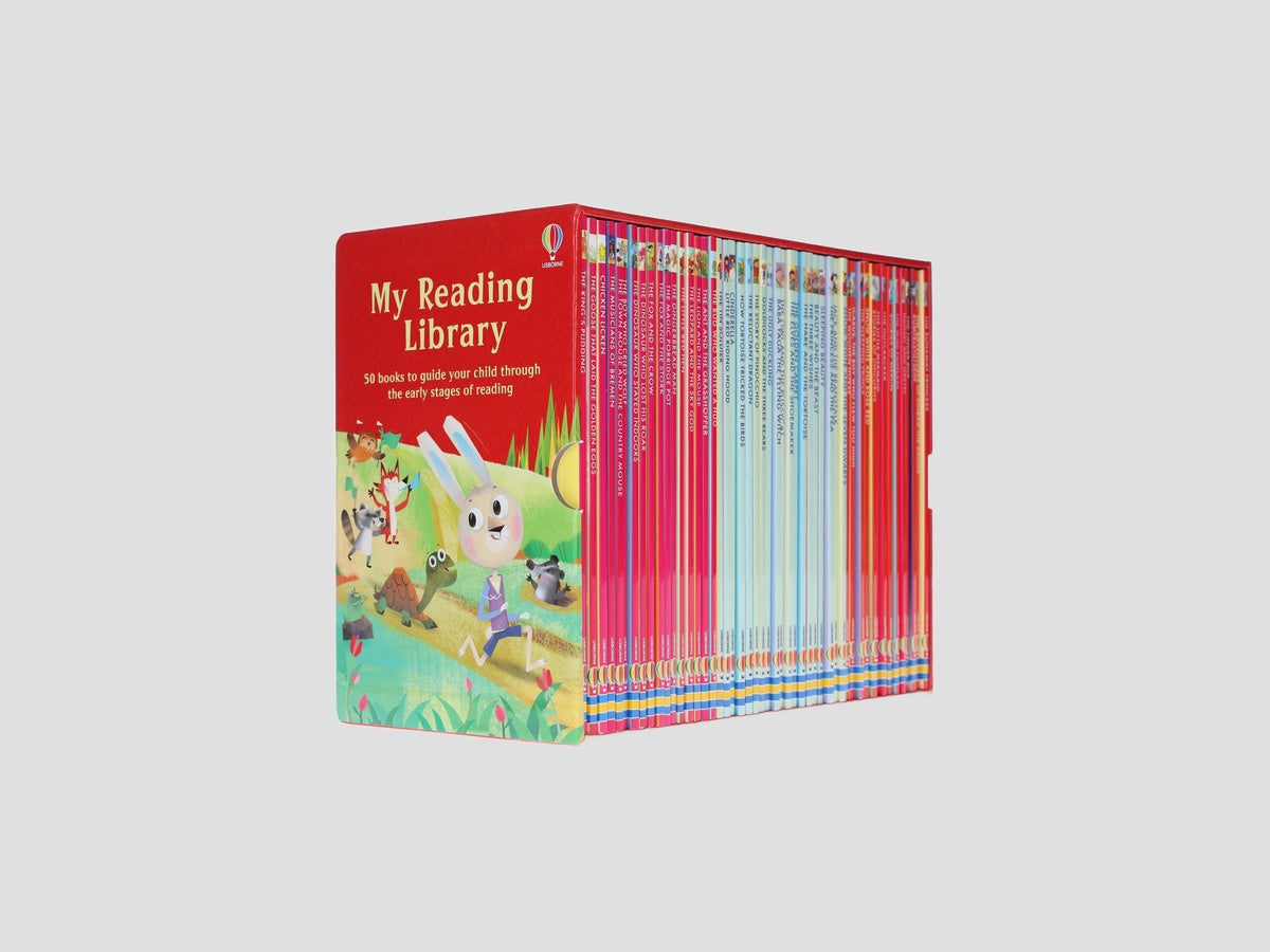 The Usborne Reading Collection 50 Books Box Set (with Free Audio Online) - Ages 5+ by Usborne Publishing Ltd; 9781805073376