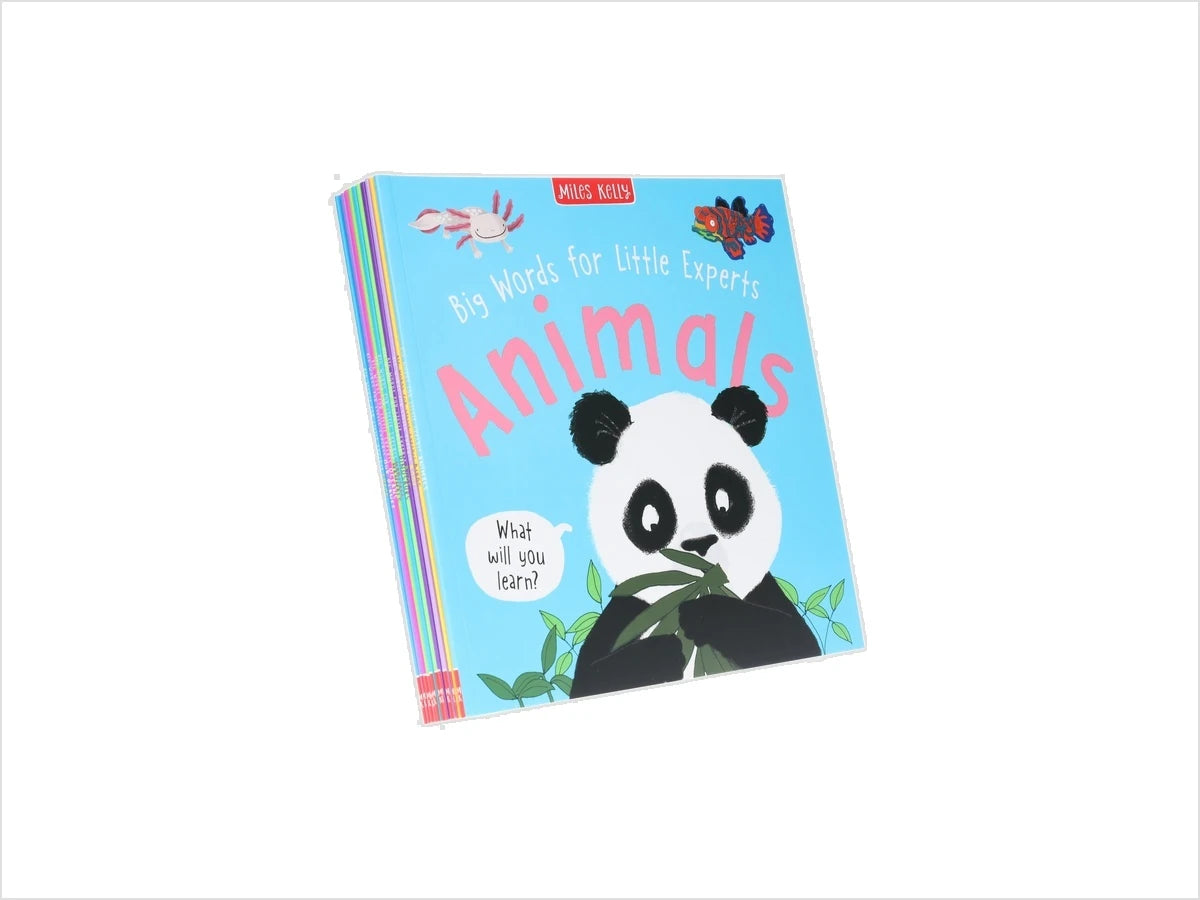 Big Words for Little Experts: 10 Books Collection Set - Ages 2+