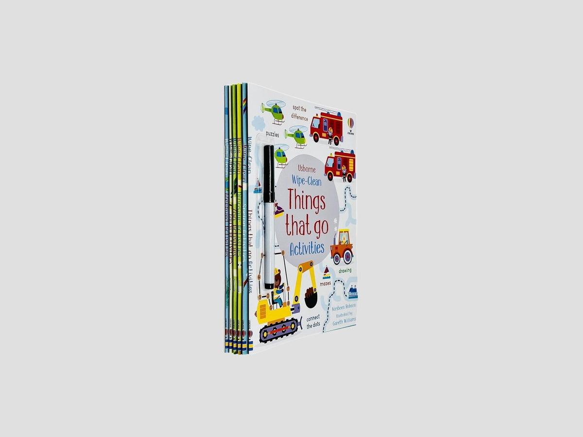 Usborne Wipe Clean Activities Collection by Usborne Publishing Ltd; 9781835409190