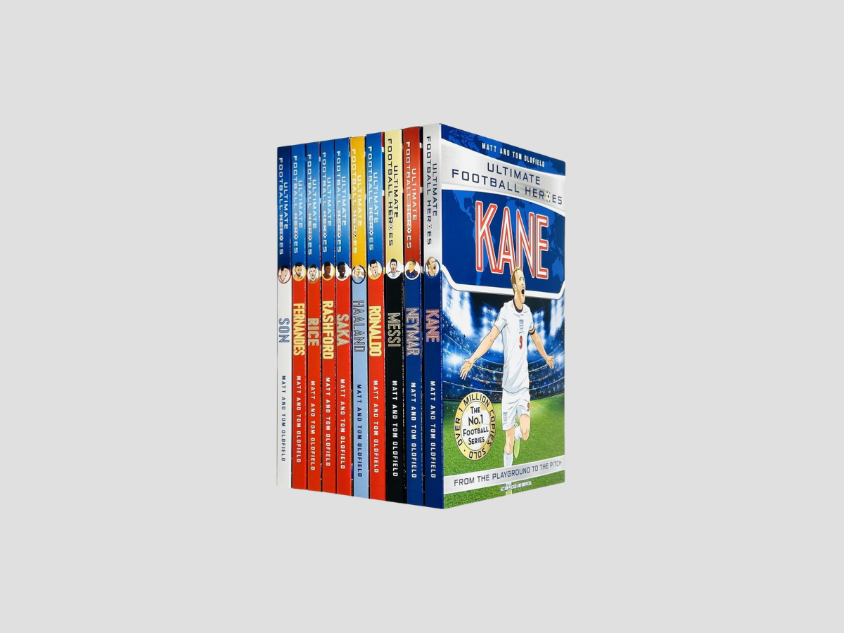 Ultimate Football Heroes Series 1 Collection 10 Books Set - Ages 7+ by Matt & Tom Oldfield; 9781835872901