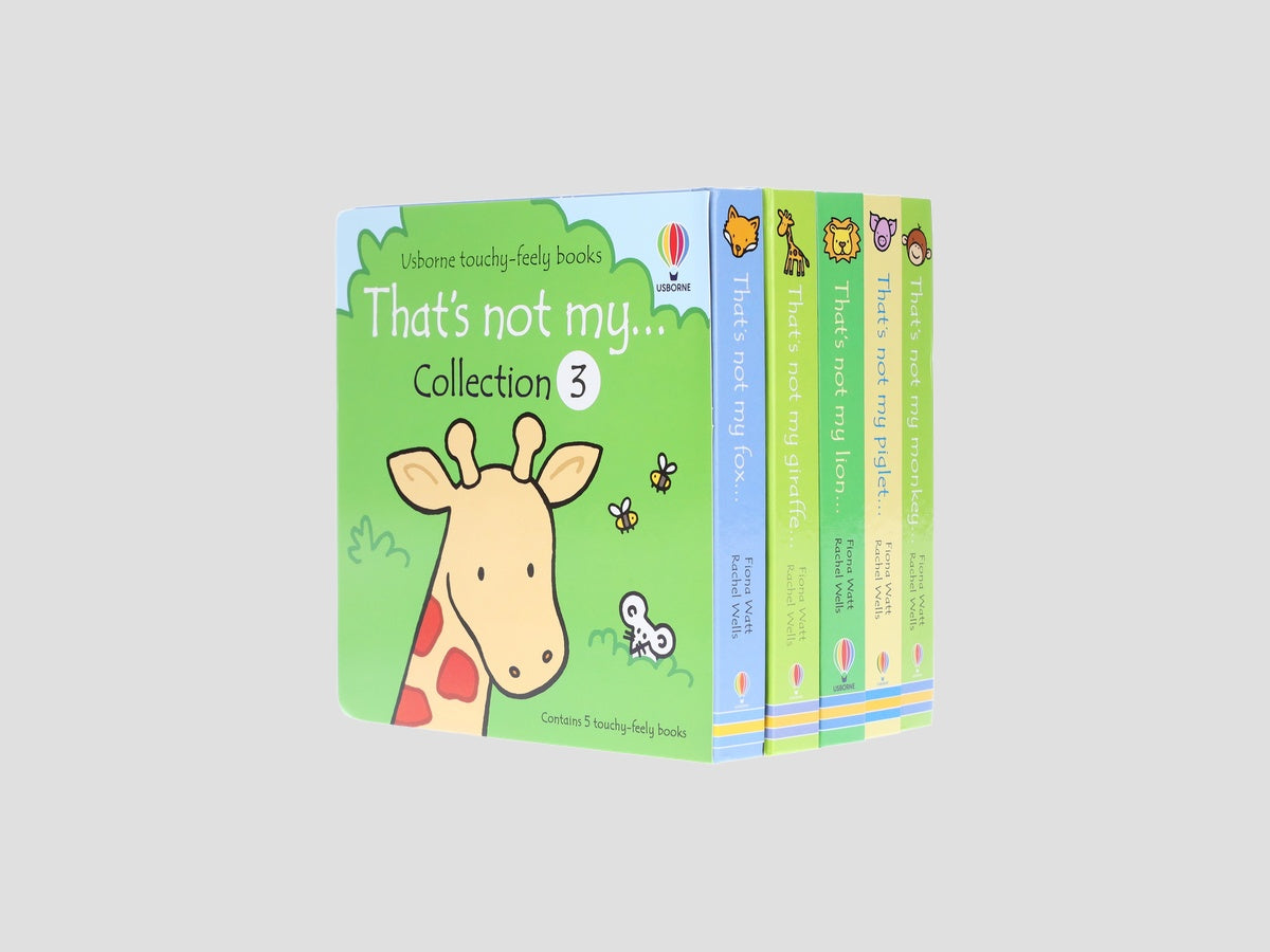 Usborne touchy feely books: That's not my... Collection 3: 5 Books Set - Ages 0-3 by Usborne Publishing Ltd; 9781836040415