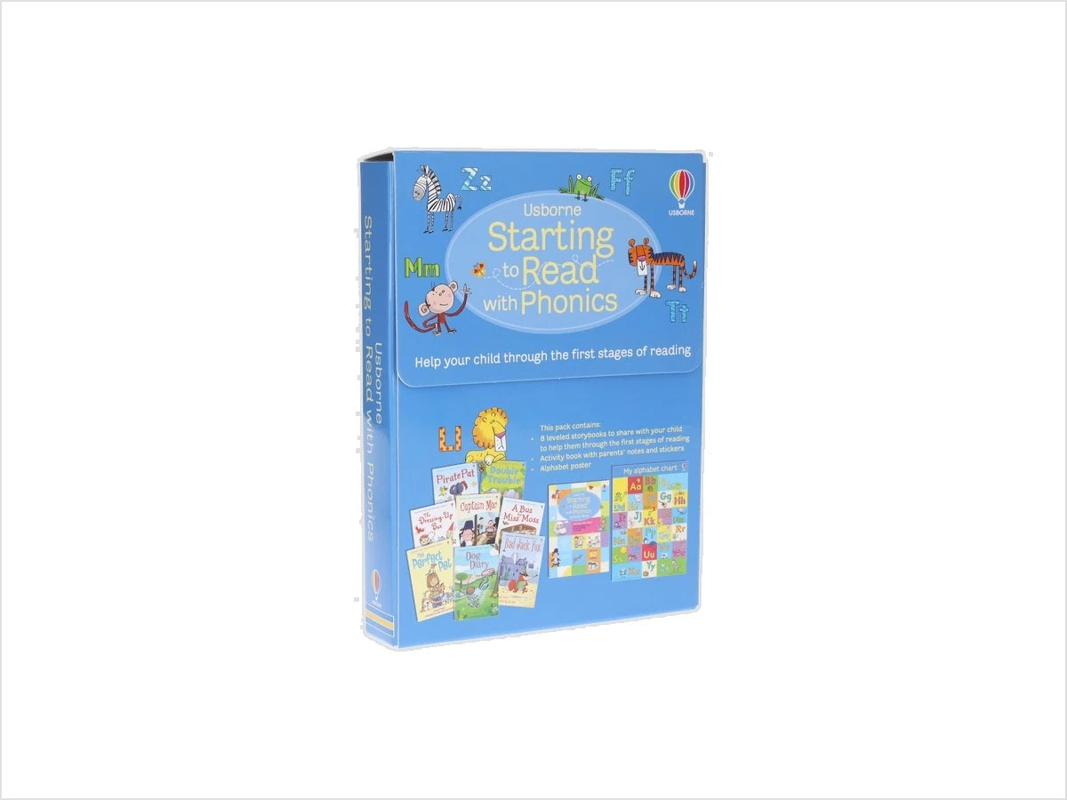 Starting to Read with Phonics: 8 Story Books Collection