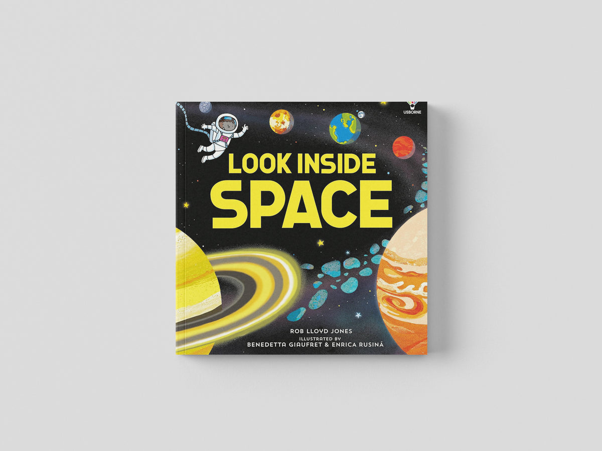 Usborne Lift-The-Flap Look Inside Space - Ages 5+ by Usborne Publishing Ltd; 9781836044604