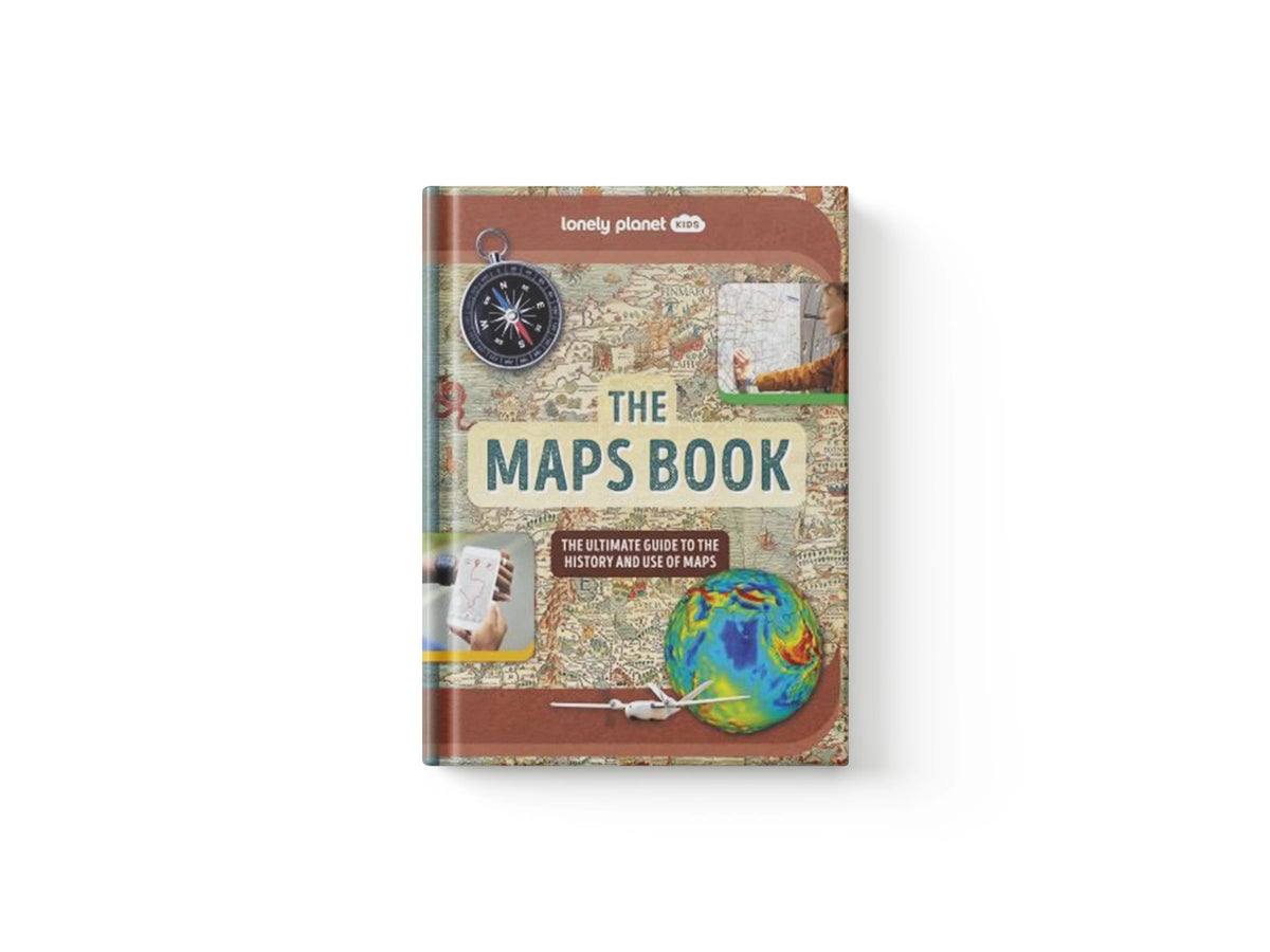 Lonely Planet Kids The Maps Book by Joanne Bourne; Lonely Planet Kids; 9781837580088