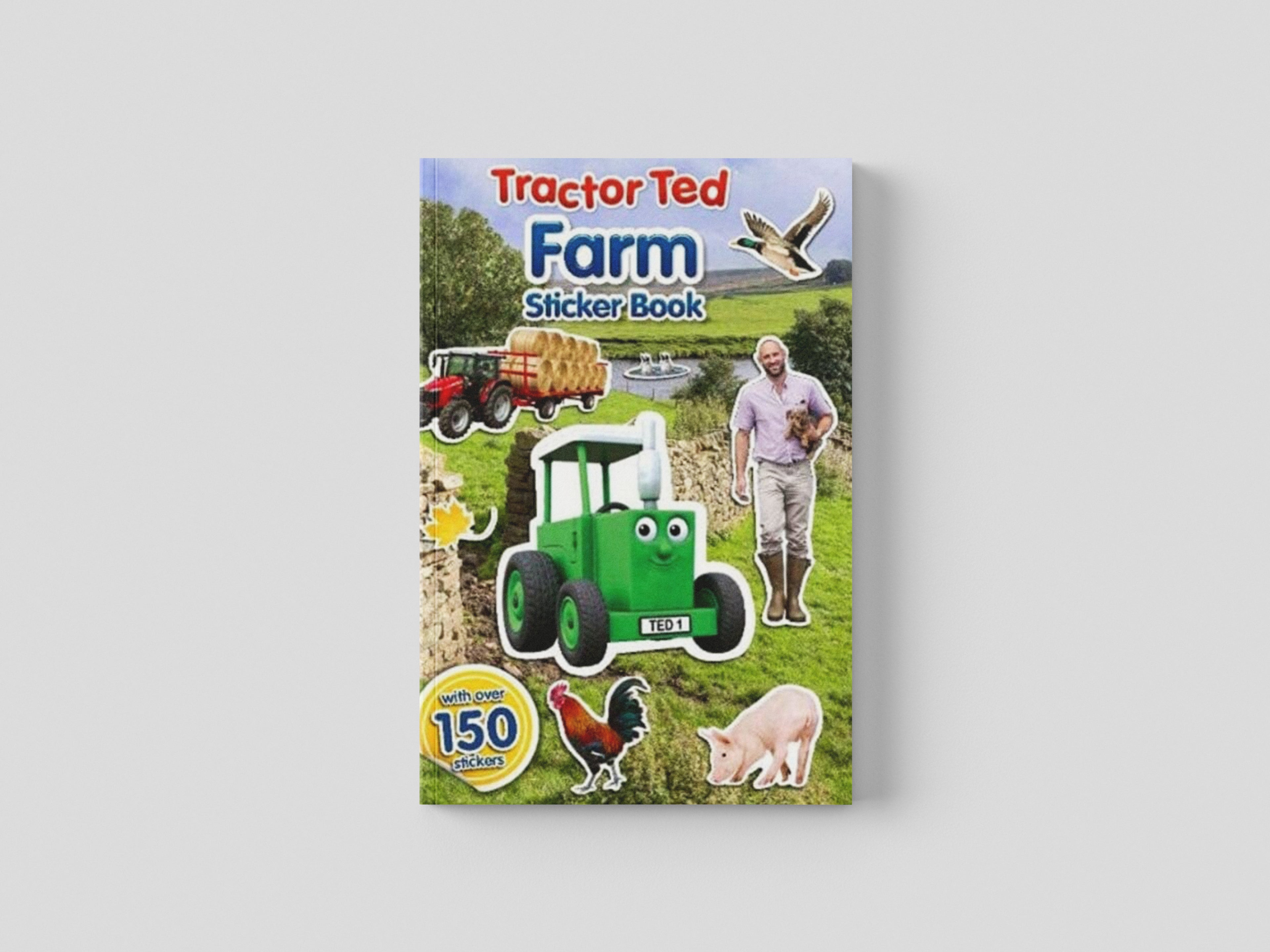 Tractor Ted Farm Sticker Book by Alexandra Heard; 9781838405762