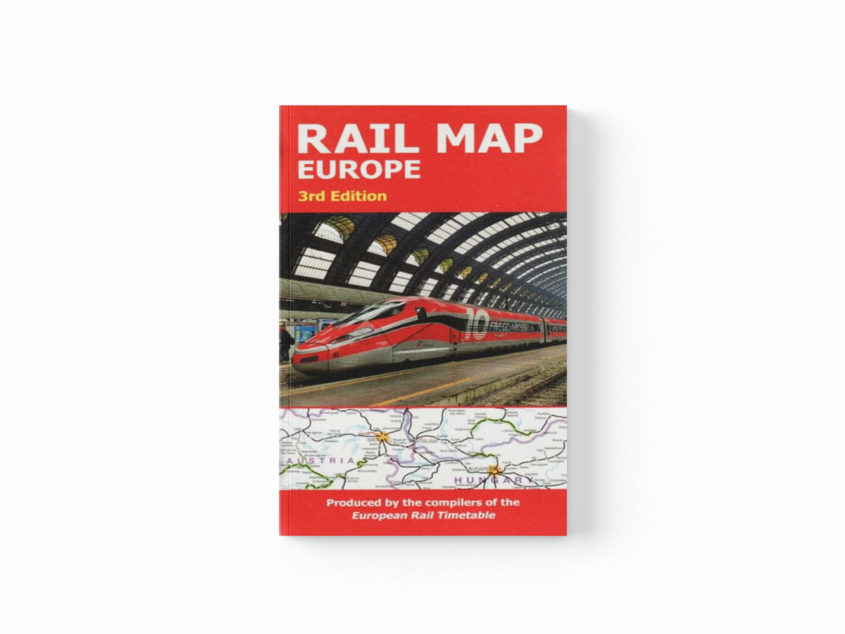 Rail Map Europe : 3rd Edition, 2nd revision