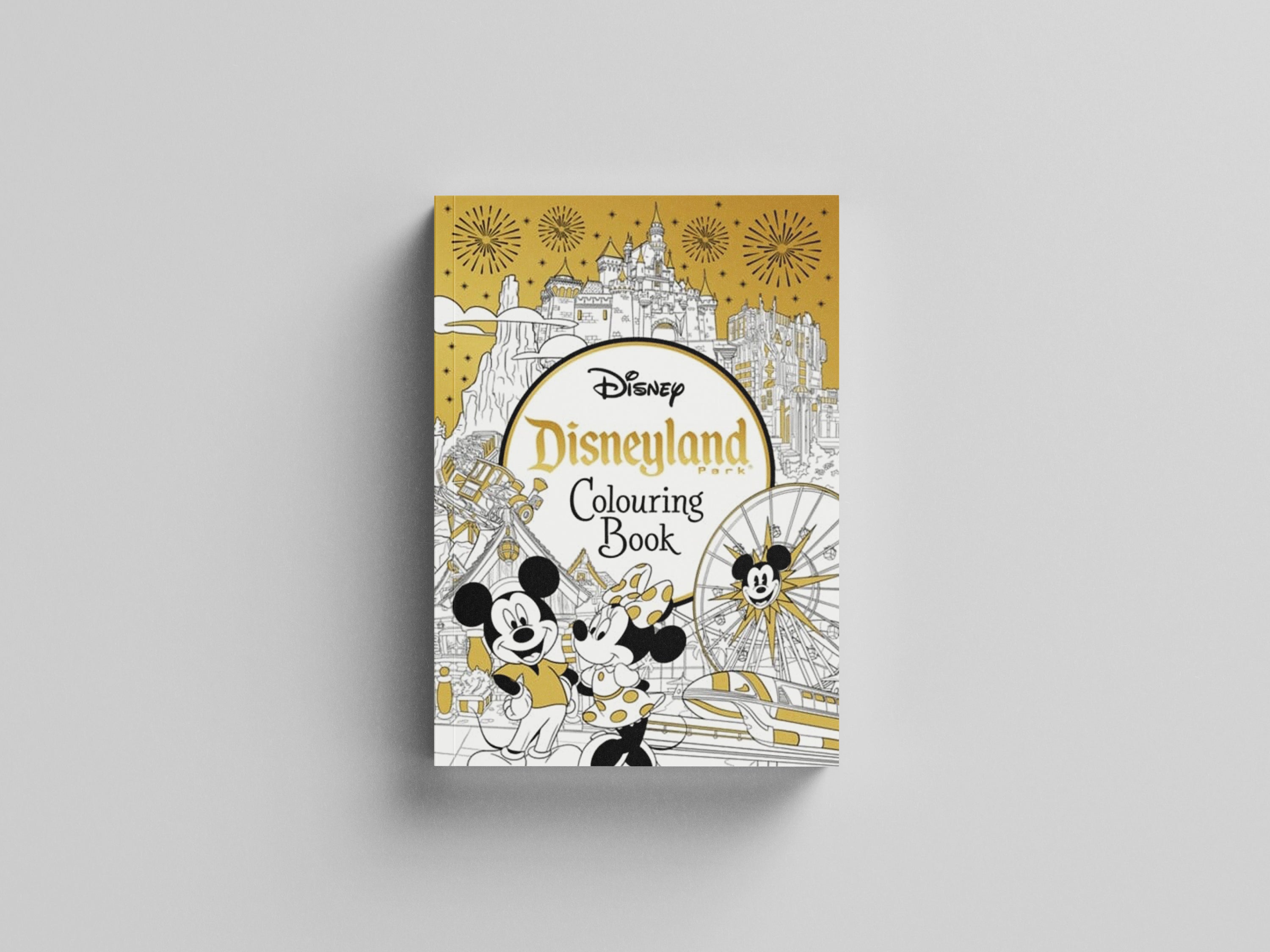 Disneyland Parks Colouring Book by Bonnier Books Ltd; 9781838523657